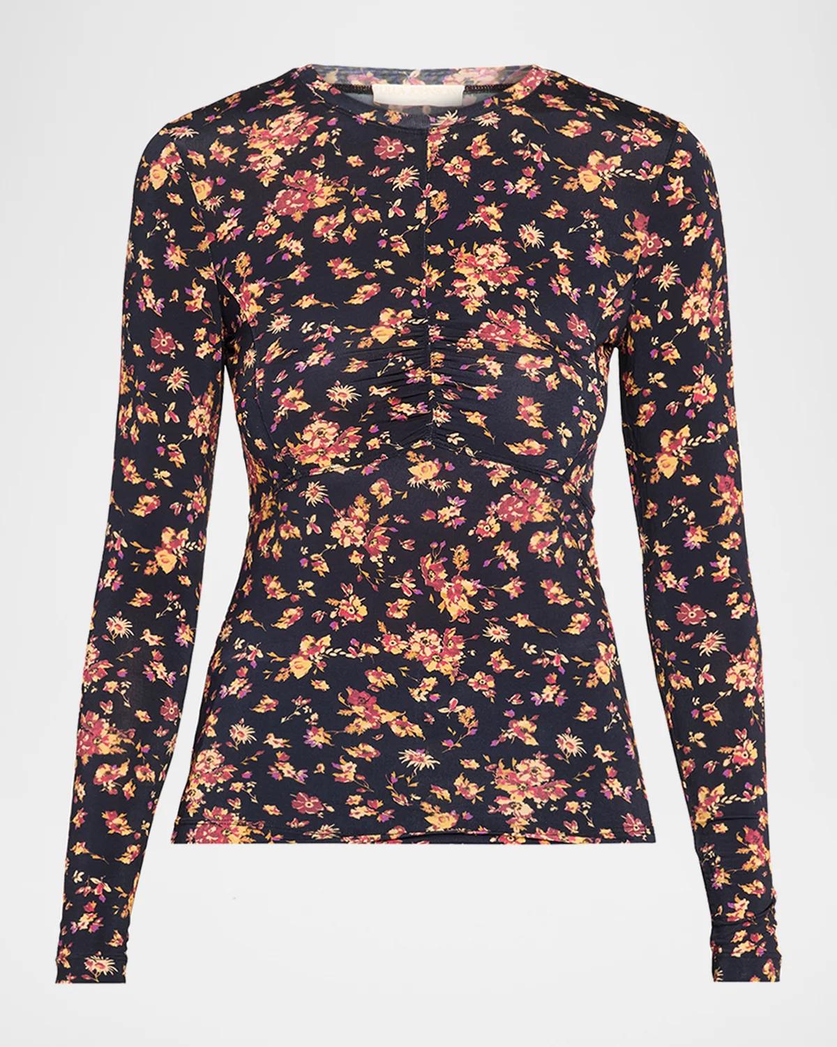 Neri Long-Sleeve Jersey Top