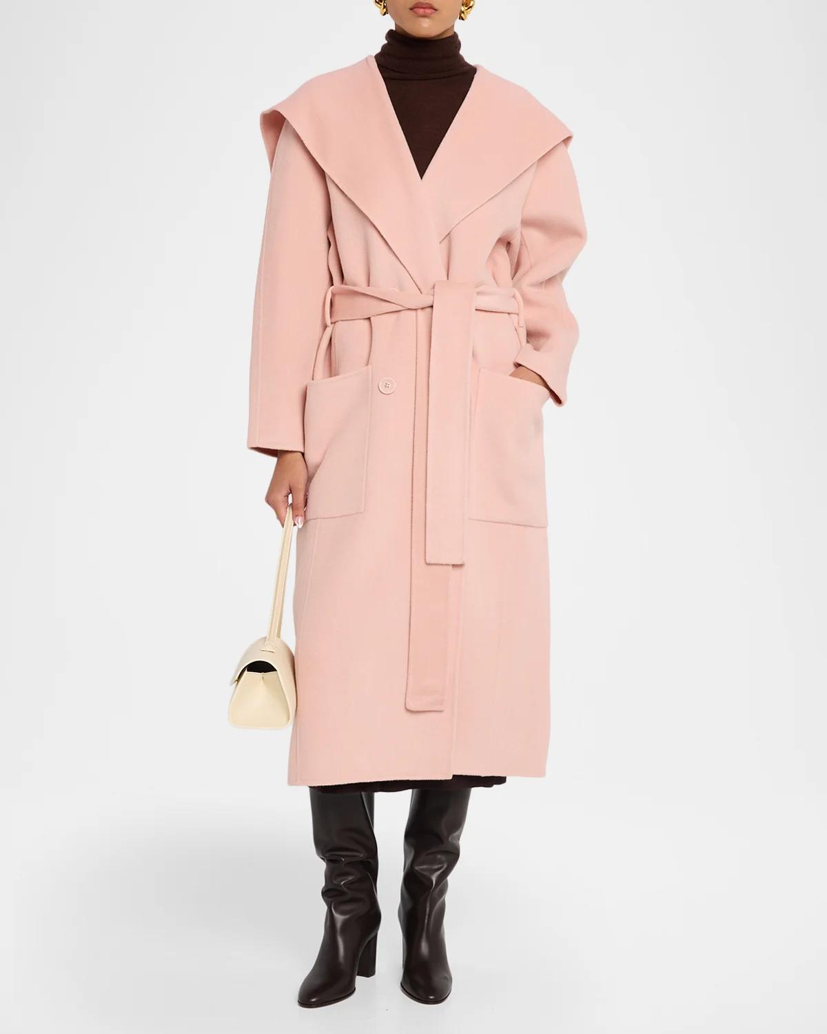 Rory Wool-Cashmere Belted Double-Breasted Sailor Coat - thumbnail 2