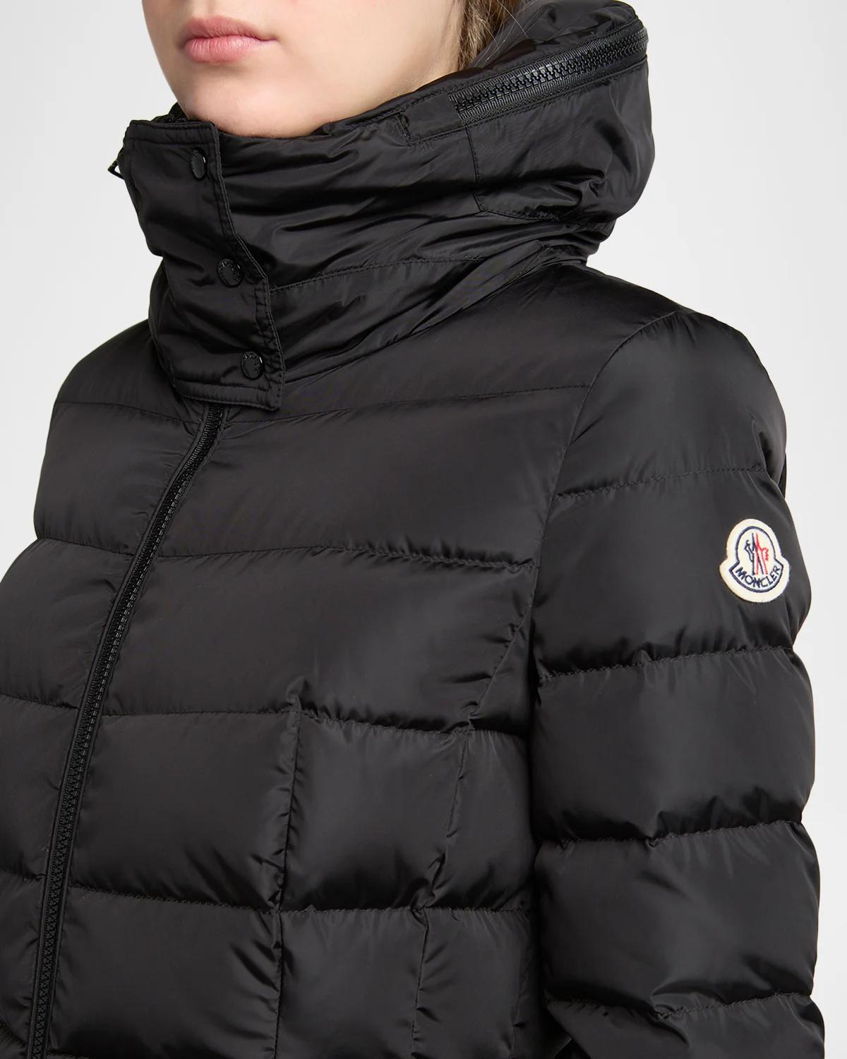 Hirma Hooded Long Down Jacket - thumbnail 5