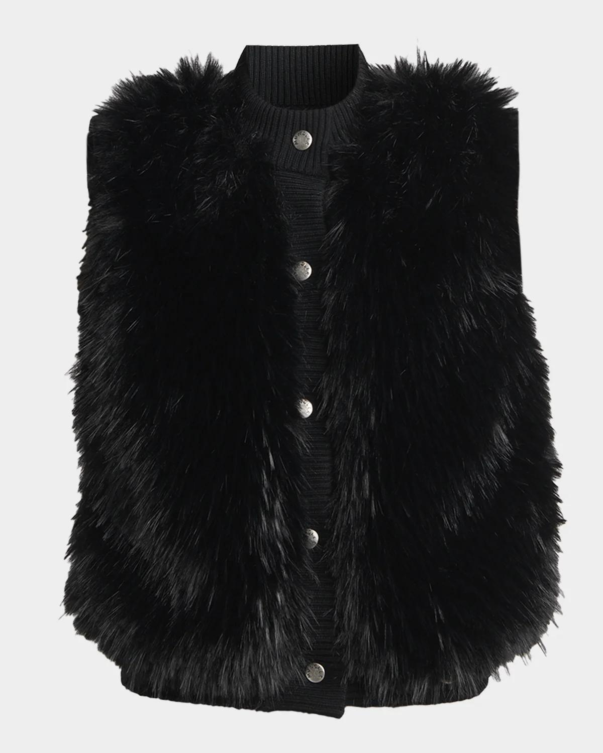 Tadorne Shearling Down-Fill Vest