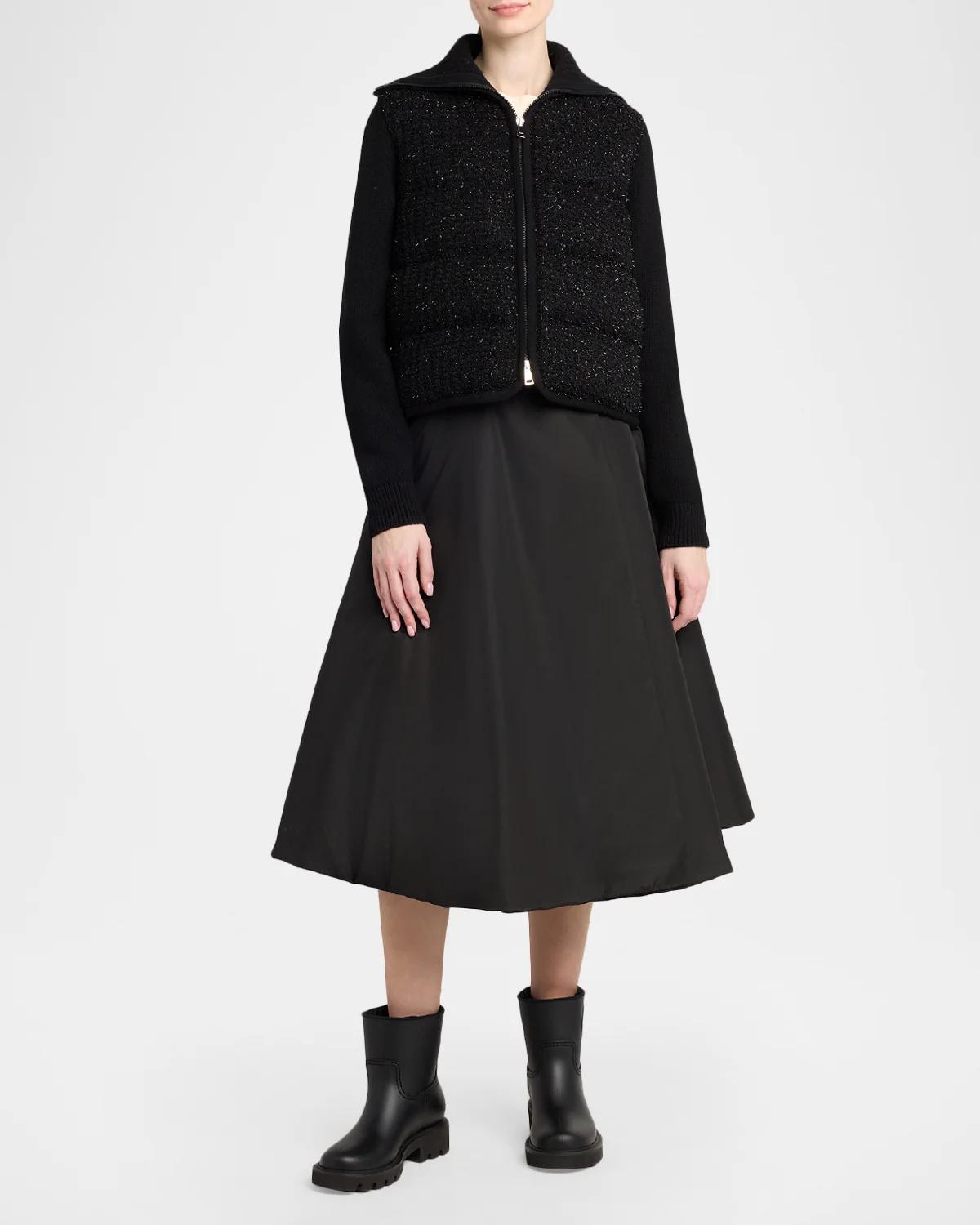 Full A-Line Midi Skirt - thumbnail 2