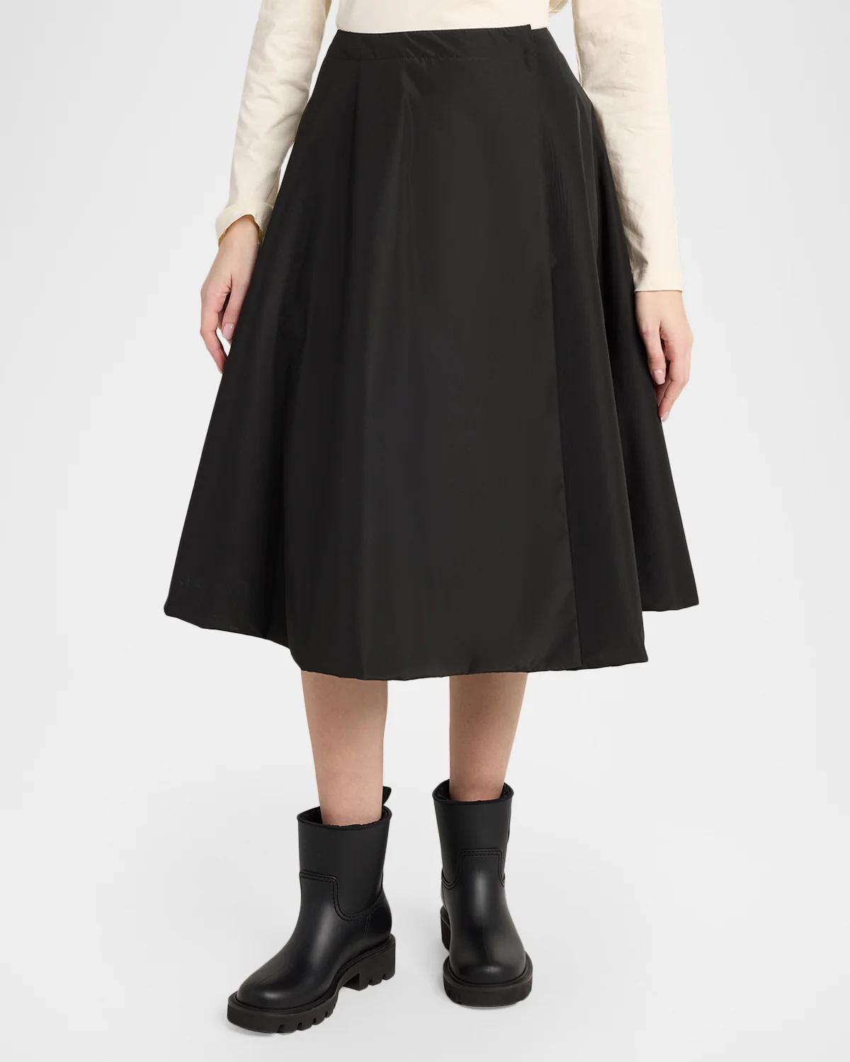 Full A-Line Midi Skirt - thumbnail 4