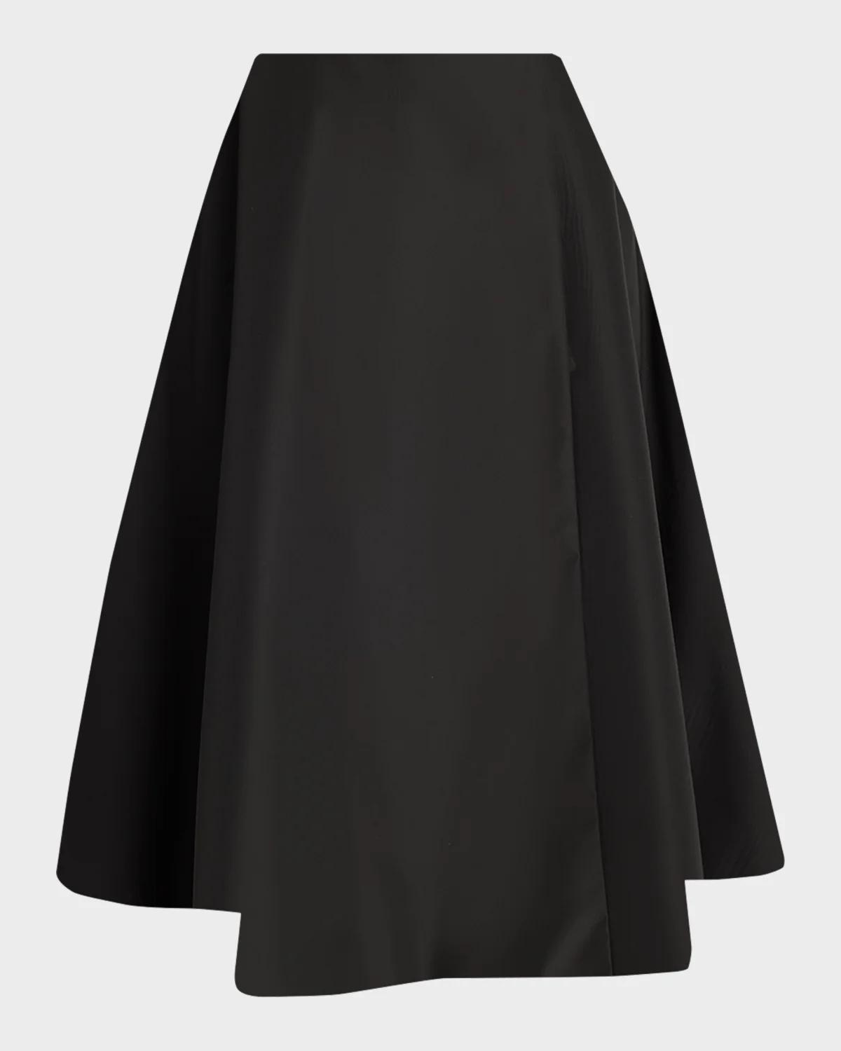 Full A-Line Midi Skirt