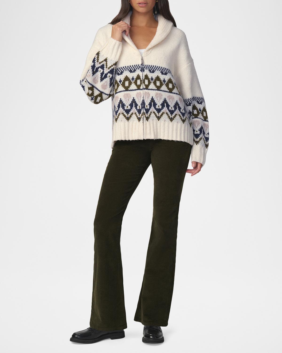 The Inga Fair Isle Cardigan - thumbnail 2