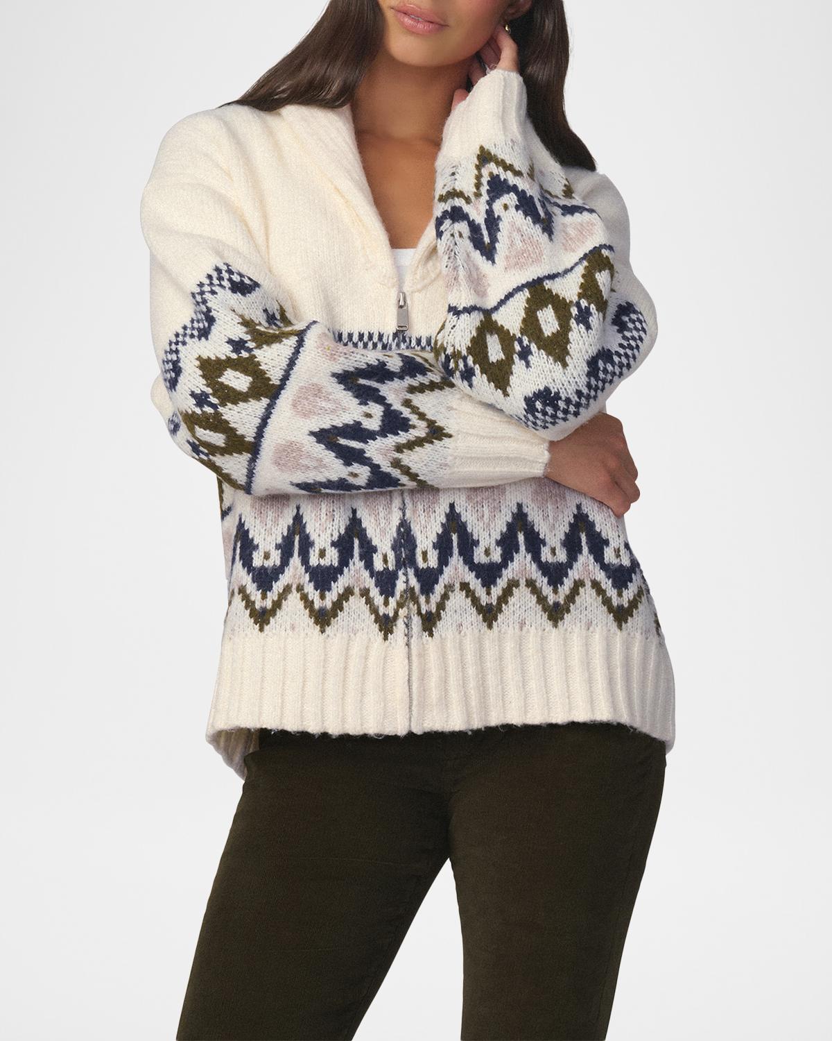 The Inga Fair Isle Cardigan - thumbnail 4