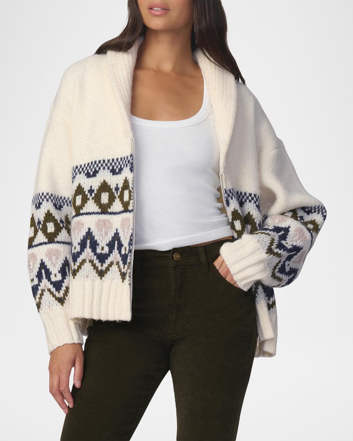 The Inga Fair Isle Cardigan - thumbnail 7