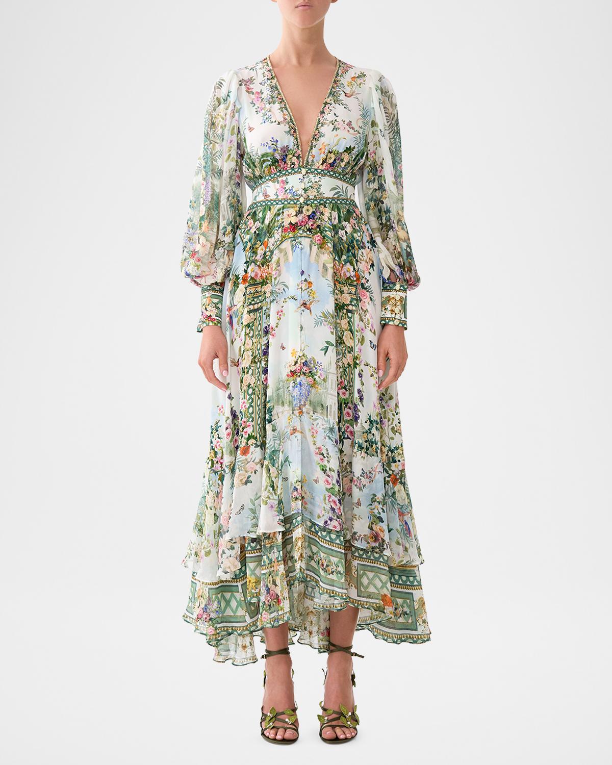 Art For The Empress Long Button-Front Dress - thumbnail 2