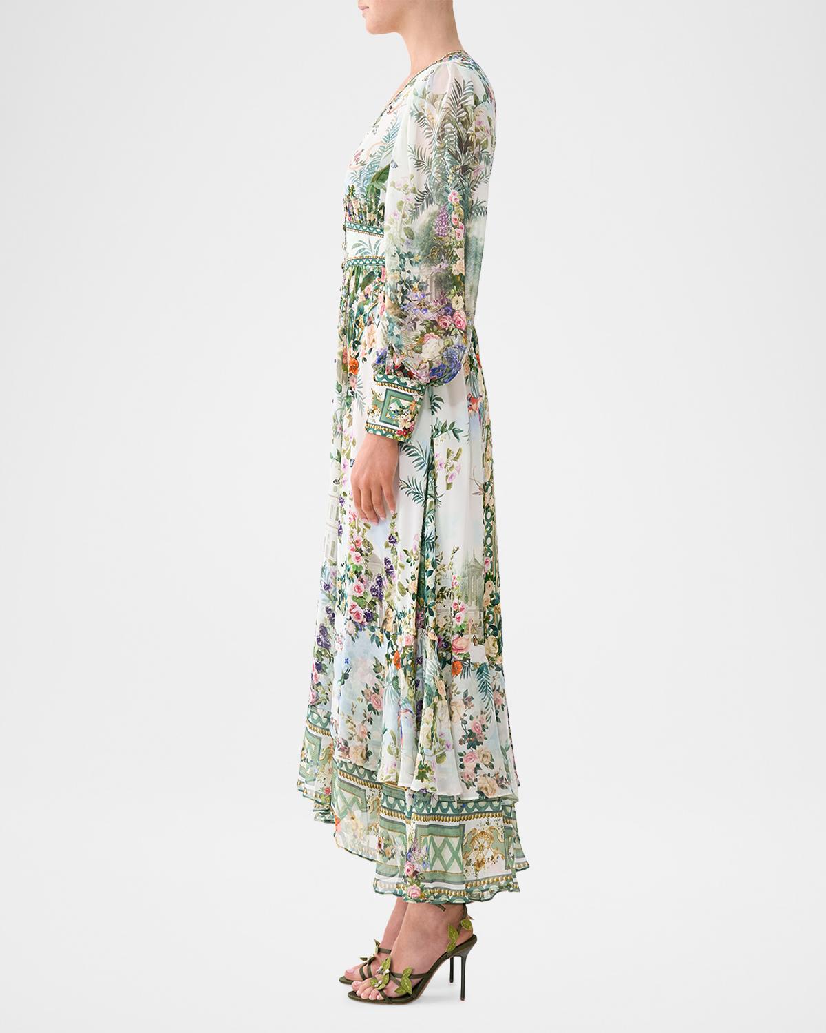 Art For The Empress Long Button-Front Dress - thumbnail 4