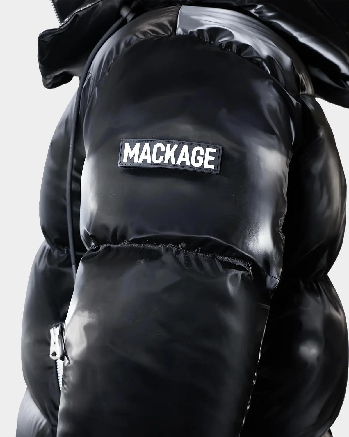 MACKAGE 남성 켄트 글로 하이글로스 다운 자켓