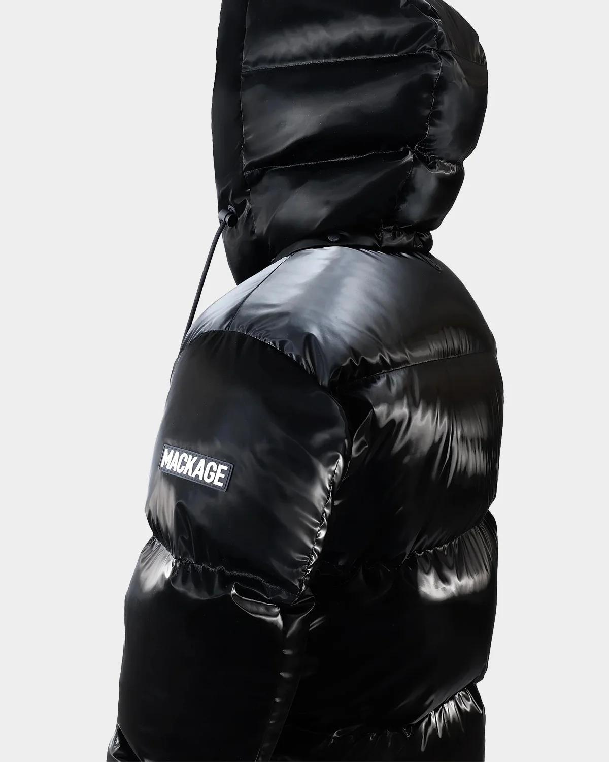 MACKAGE 남성 켄트 글로 하이글로스 다운 자켓