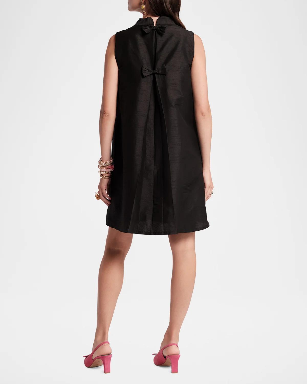 Diplomat Sleeveless Mock-Neck Mini Shift Dress - thumbnail 3