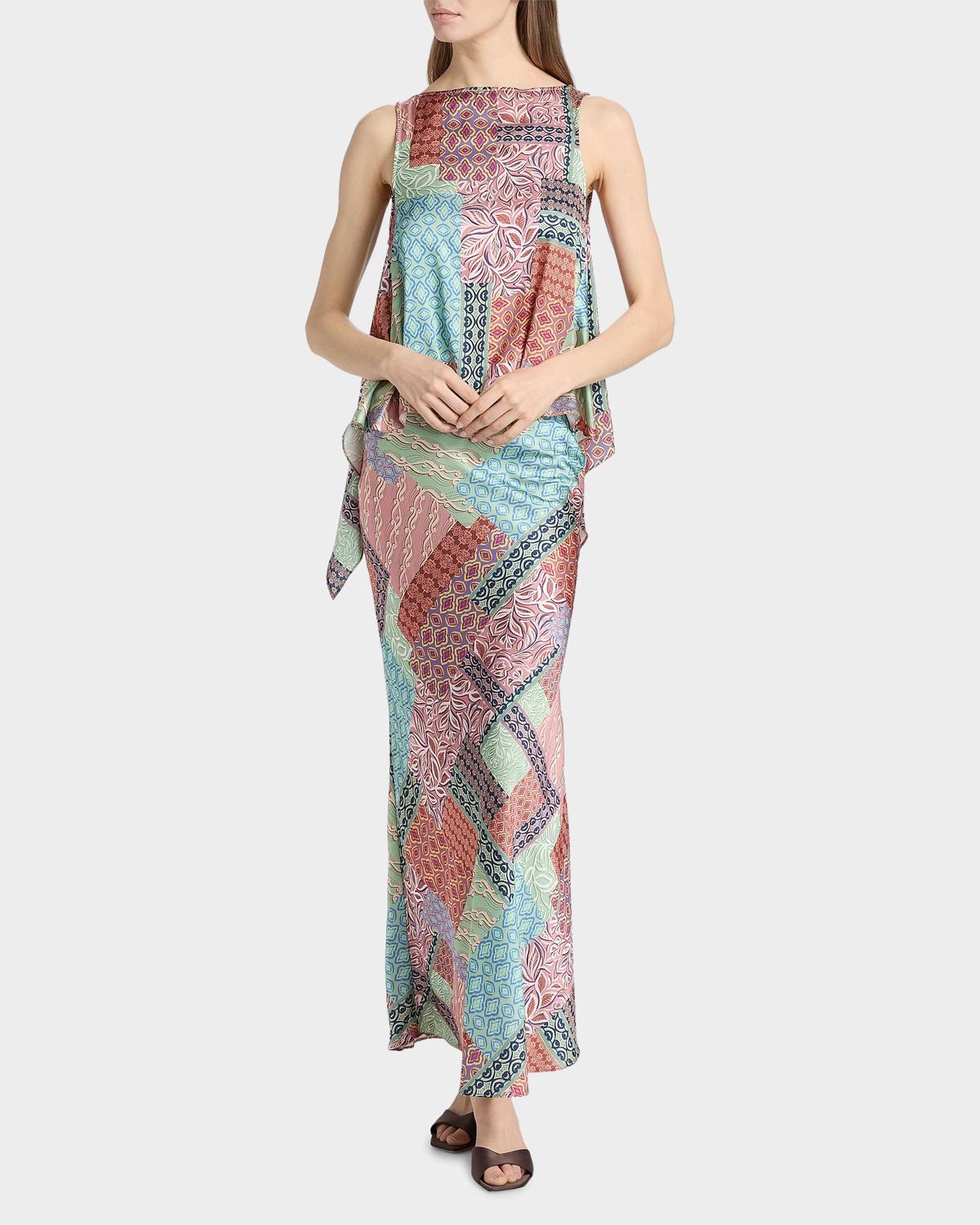 Jana Patchwork-Print Top - thumbnail 2