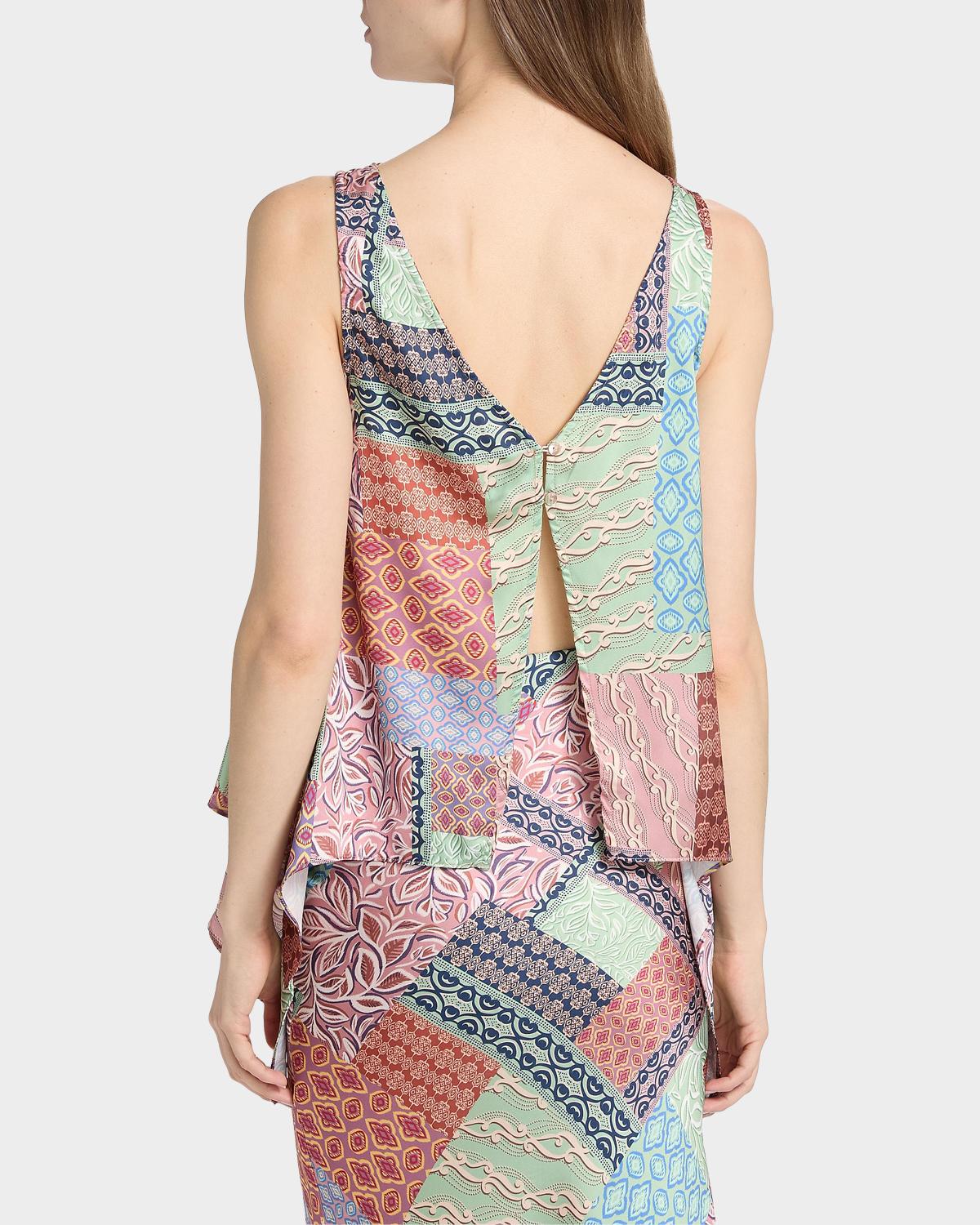 Jana Patchwork-Print Top - thumbnail 3