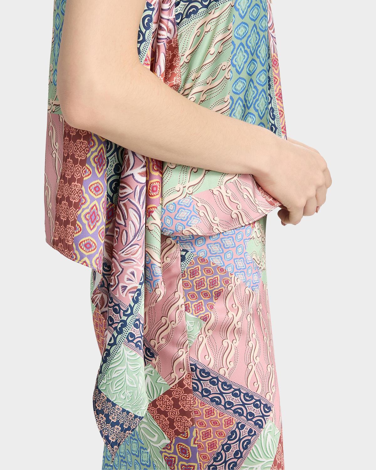 Jana Patchwork-Print Top - thumbnail 6