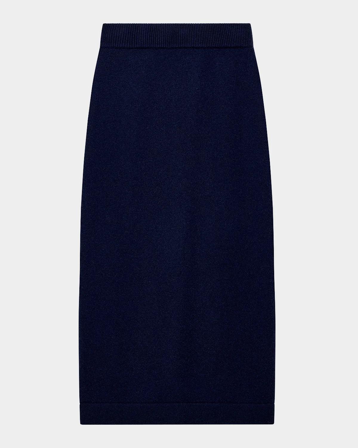 Virgin Wool-Cashmere Midi Skirt - thumbnail 3
