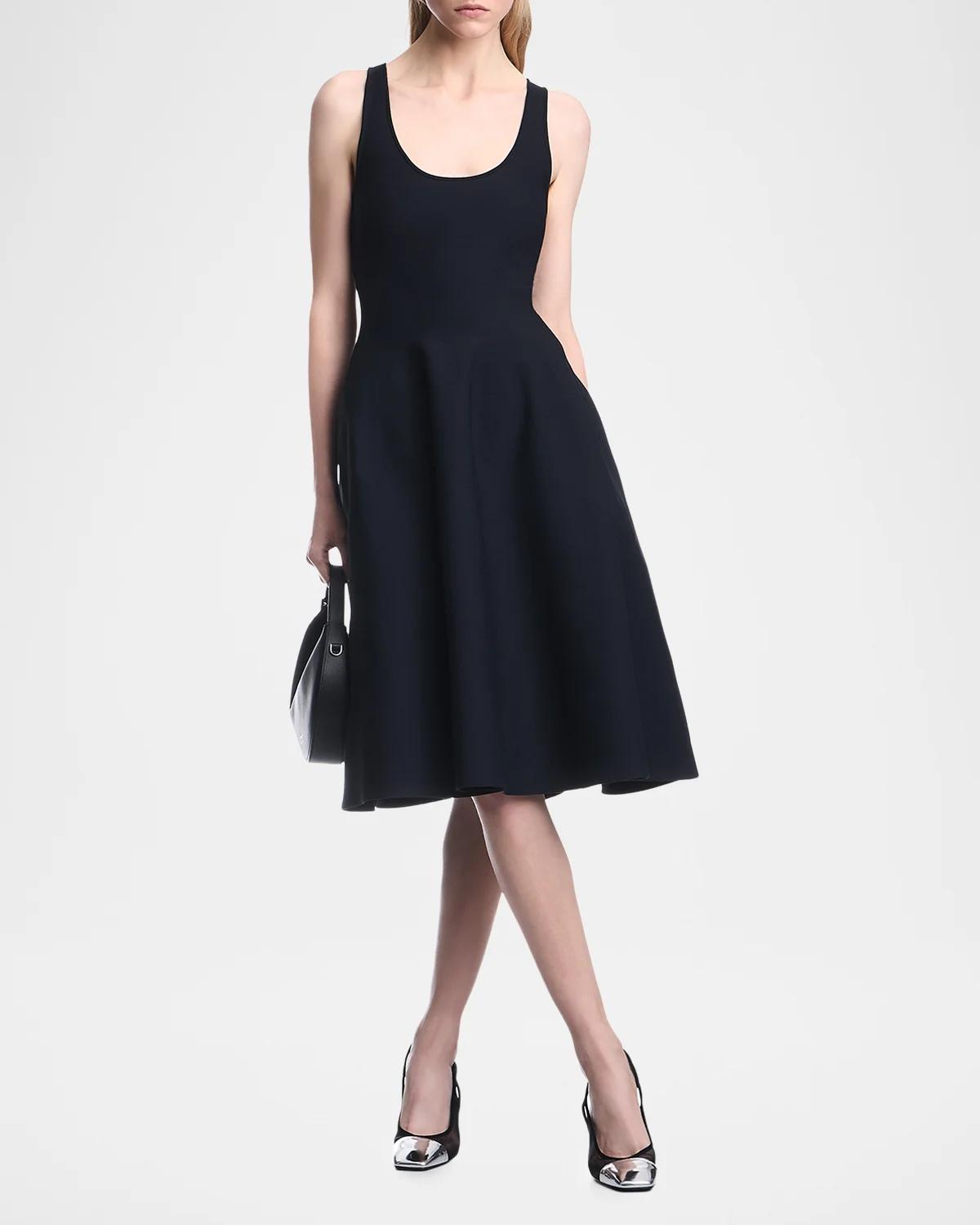 A-Line Knee-Length Dress - thumbnail 2