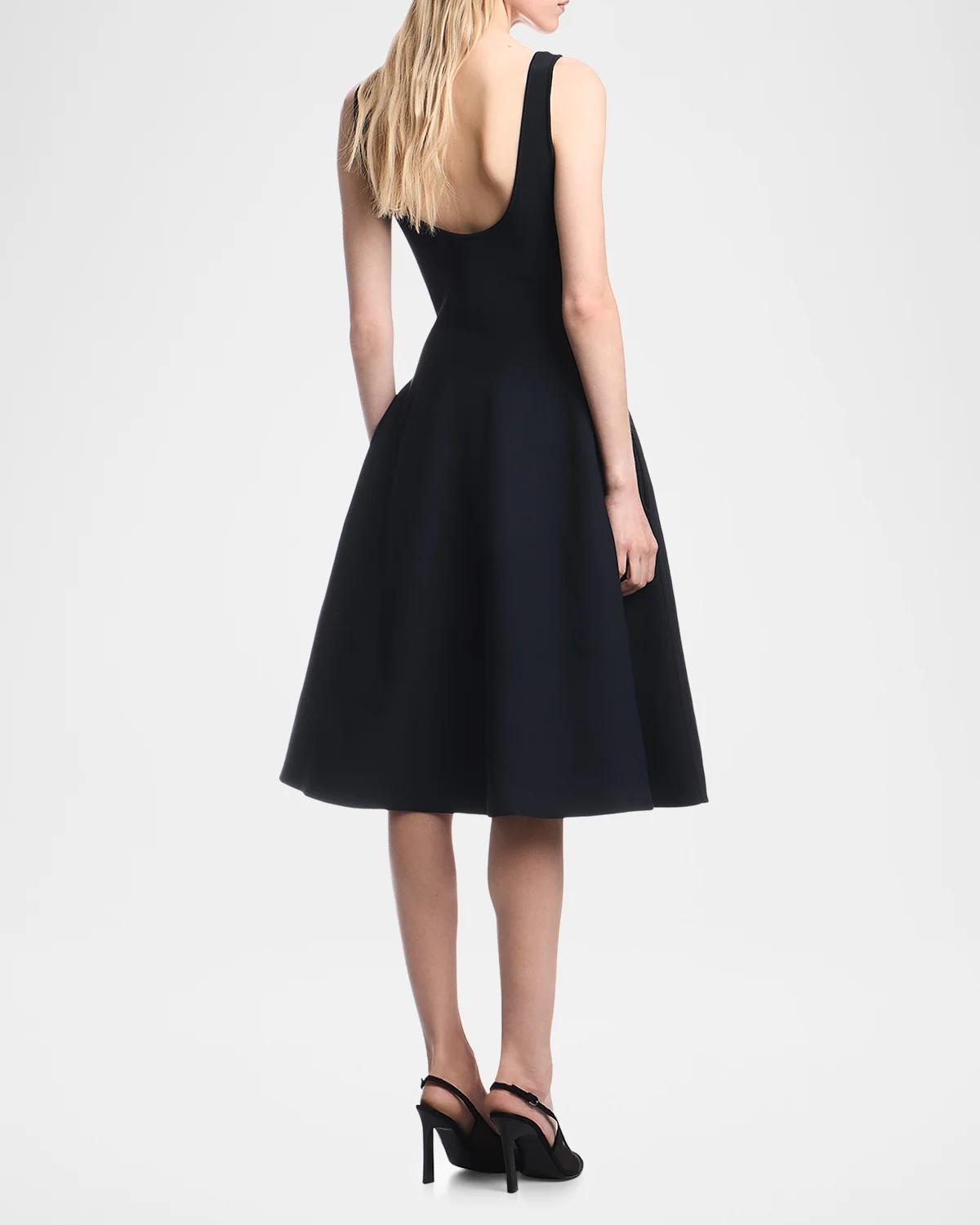 A-Line Knee-Length Dress - thumbnail 3