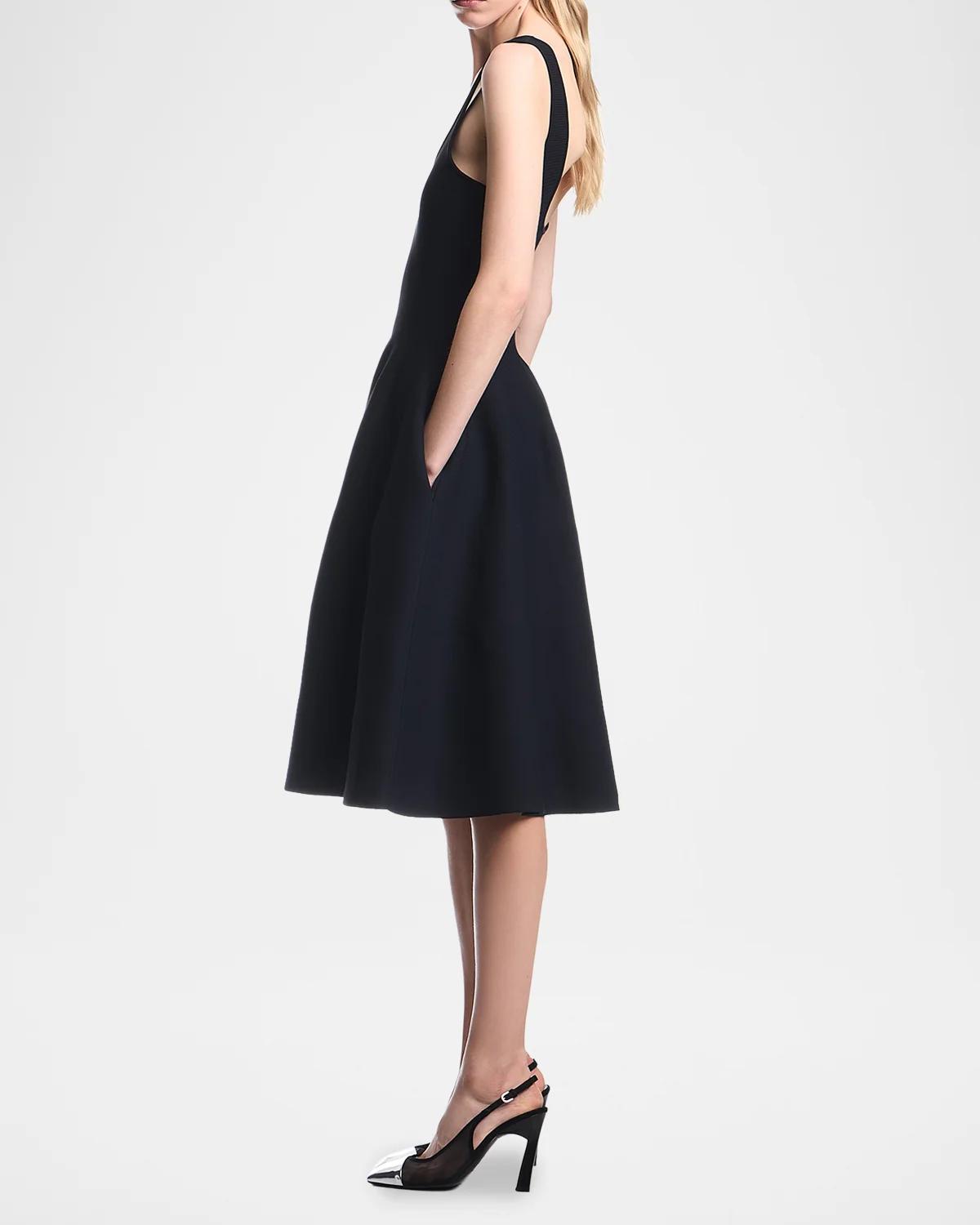 A-Line Knee-Length Dress - thumbnail 4