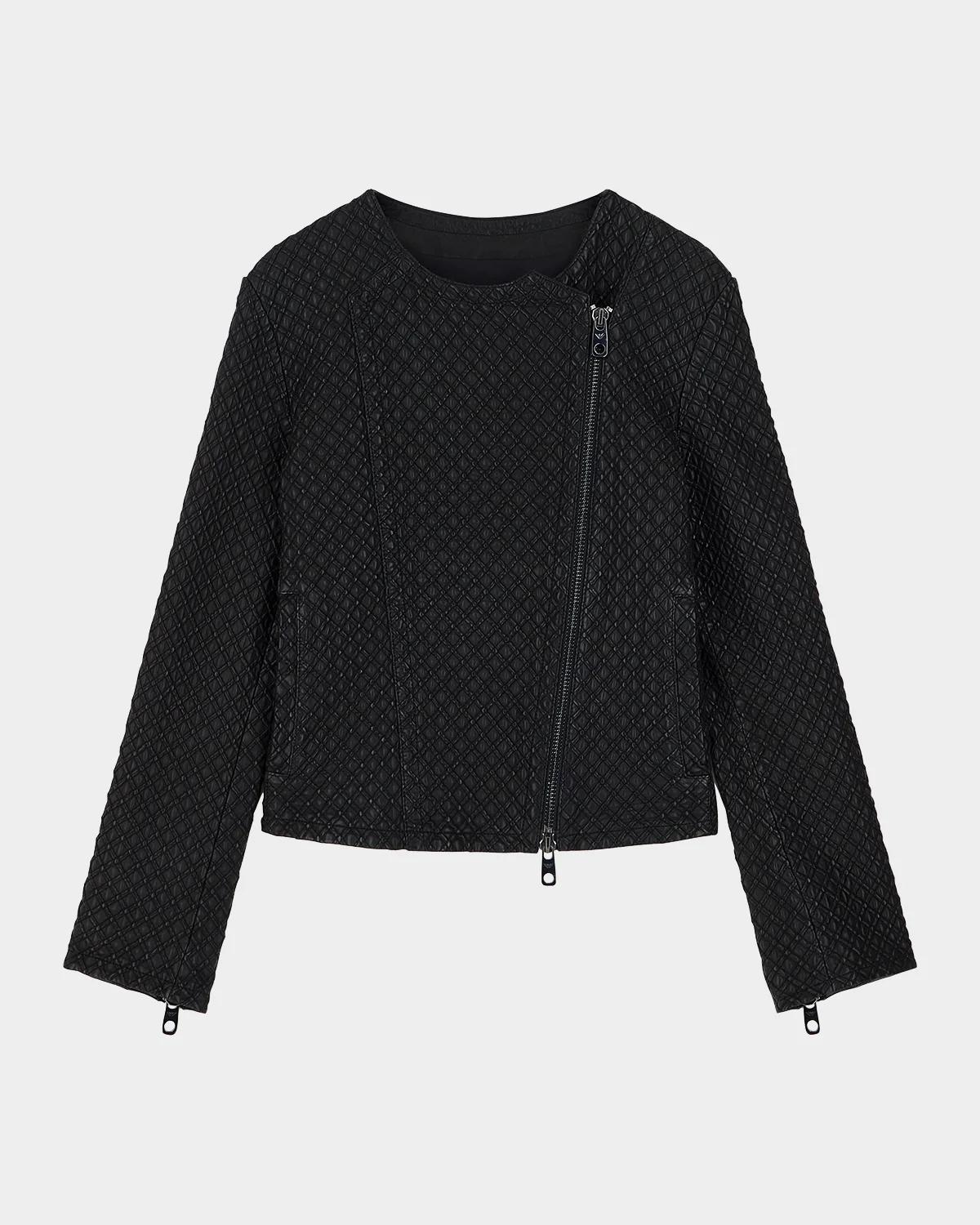Quilted Blouson Jacket
