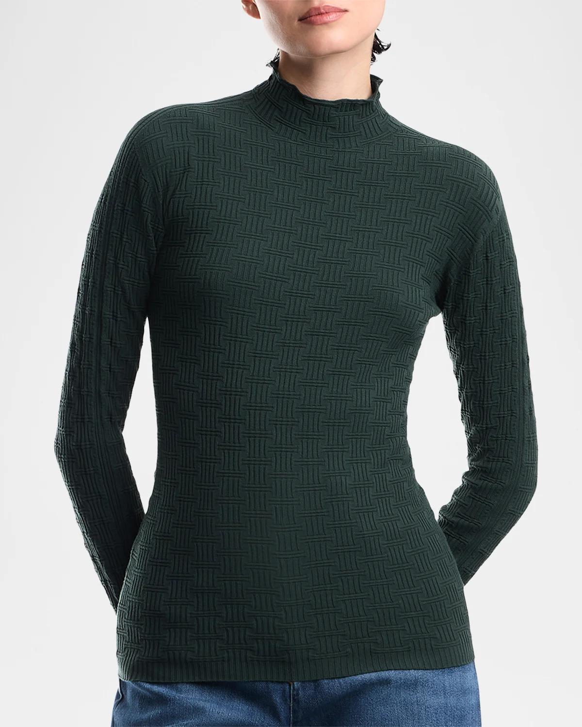 Basketweave Sweater - thumbnail 4