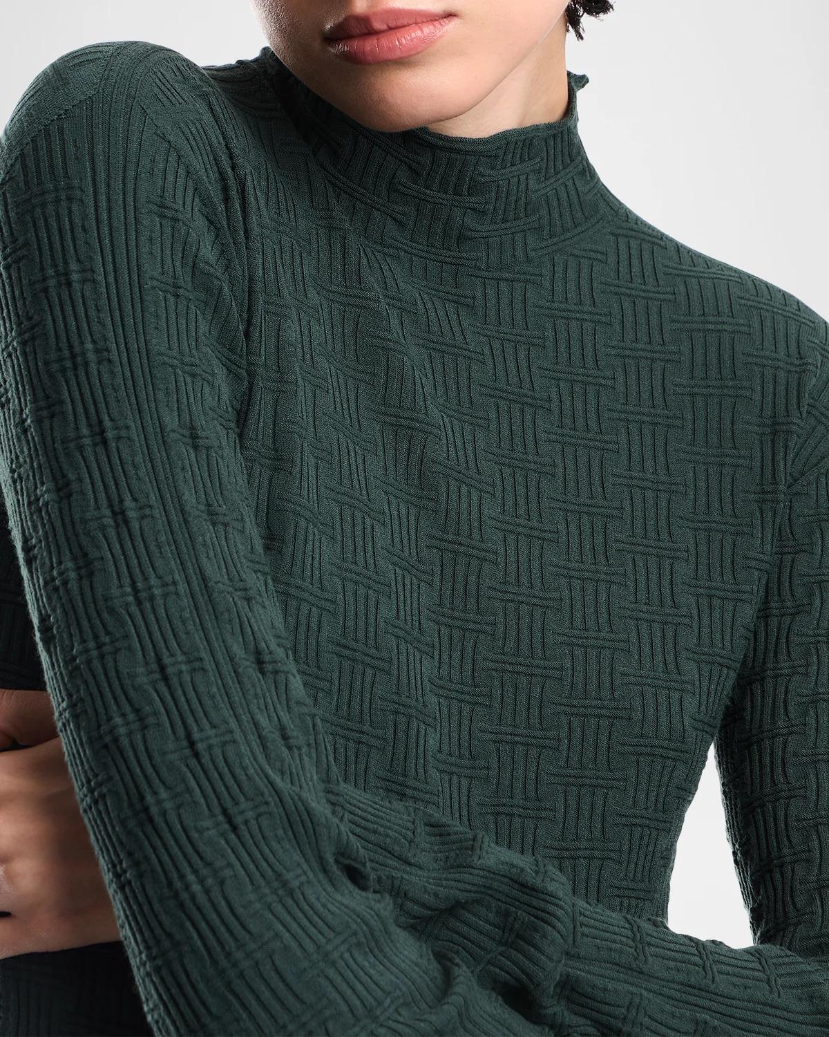 Basketweave Sweater - thumbnail 6