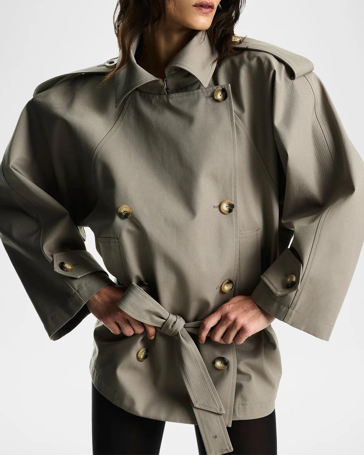Belted Blouson Jacket - thumbnail 2