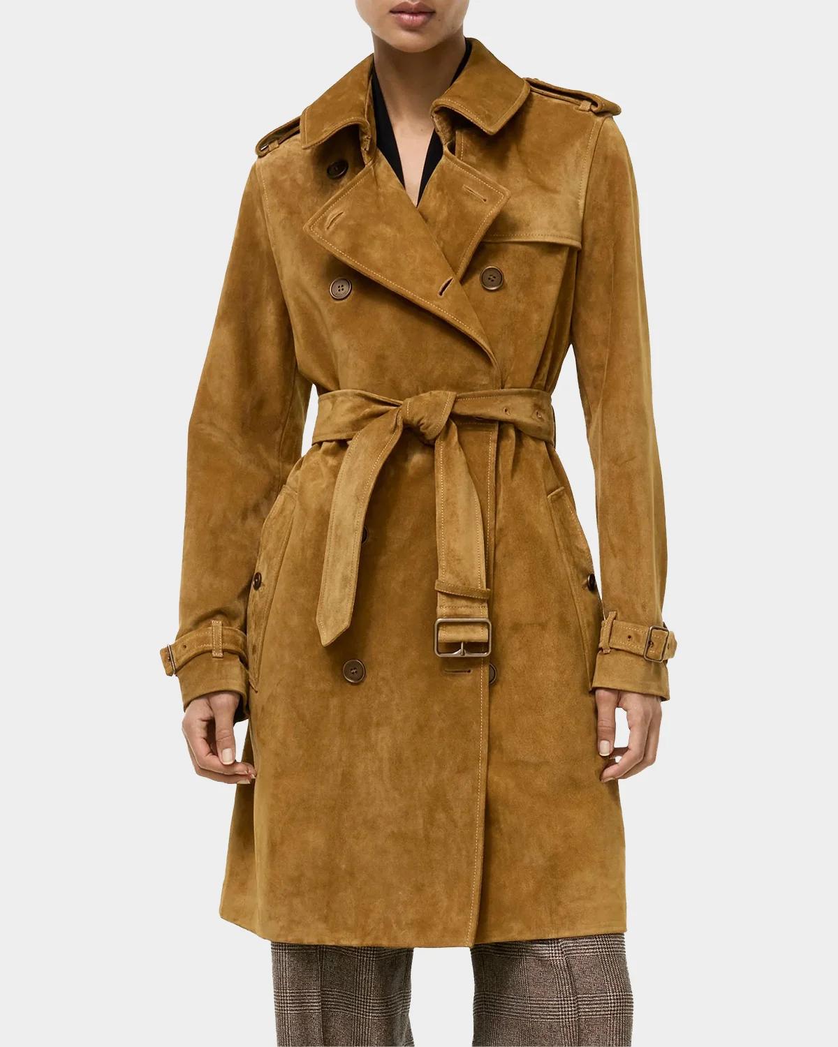 Kennsington Cashmere Trench Coat - thumbnail 5