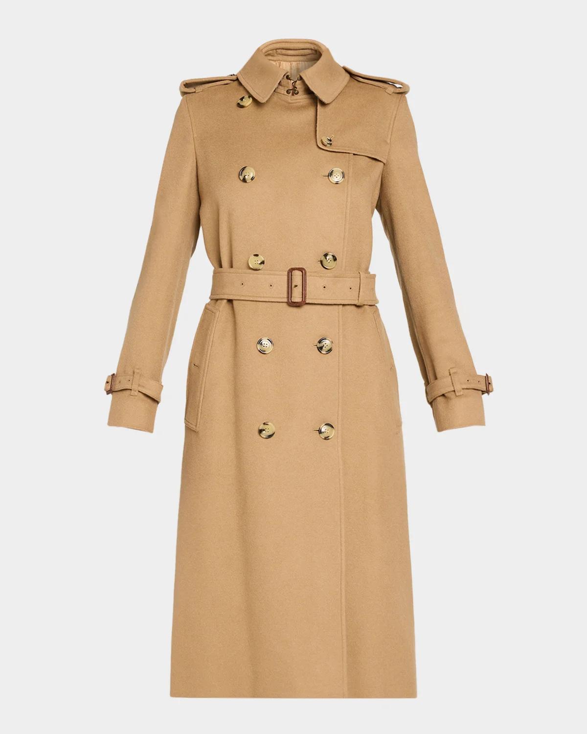 Kennsington Cashmere Trench Coat