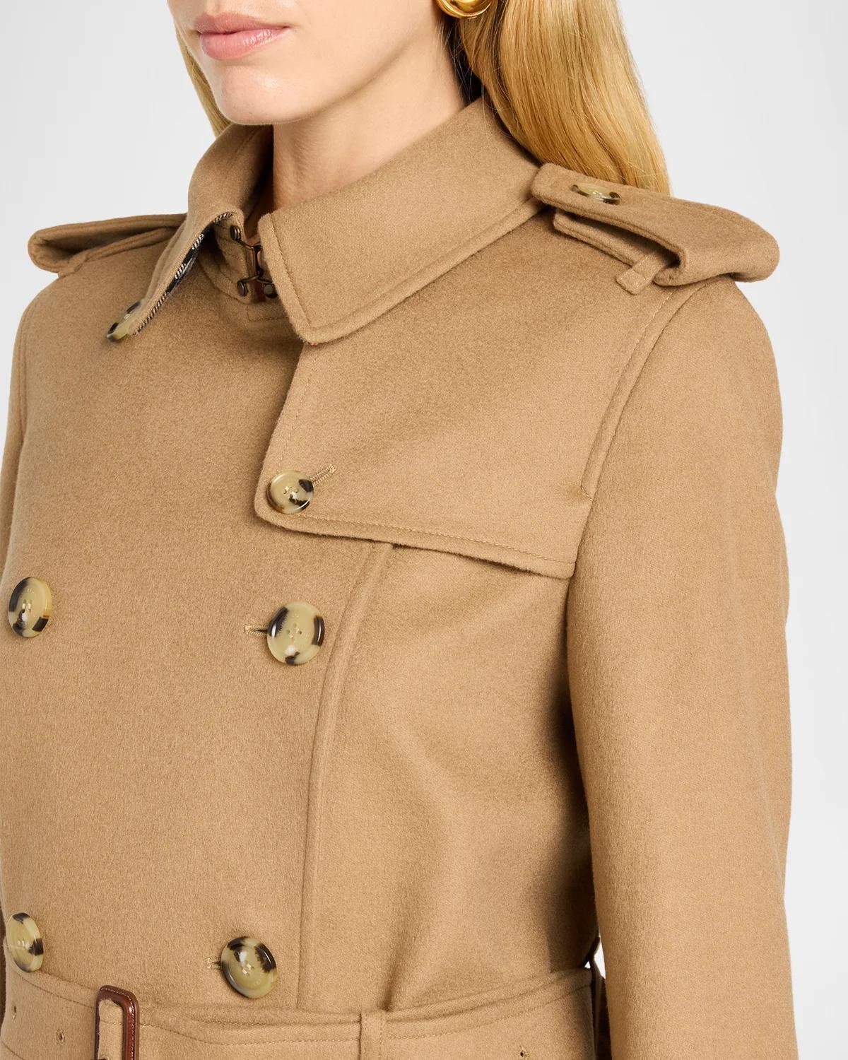 Kennsington Cashmere Trench Coat - thumbnail 6