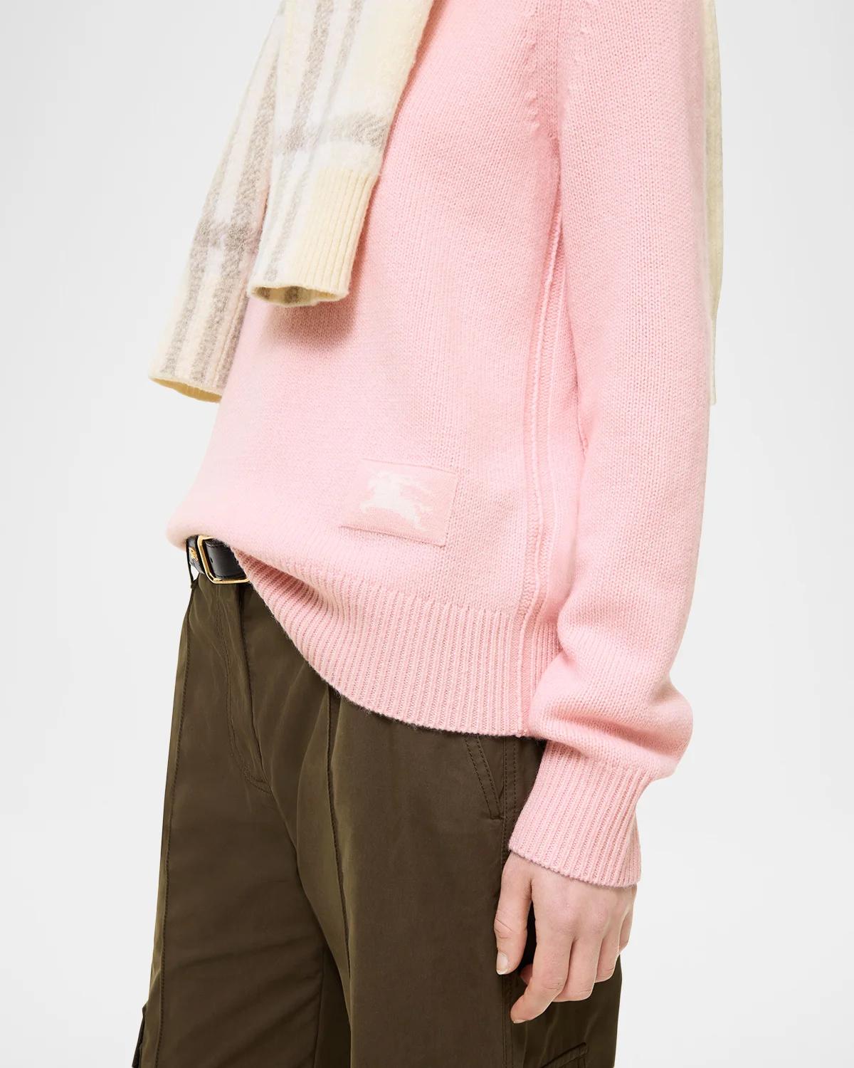 Constance Cashmere Crewneck Sweater - thumbnail 3