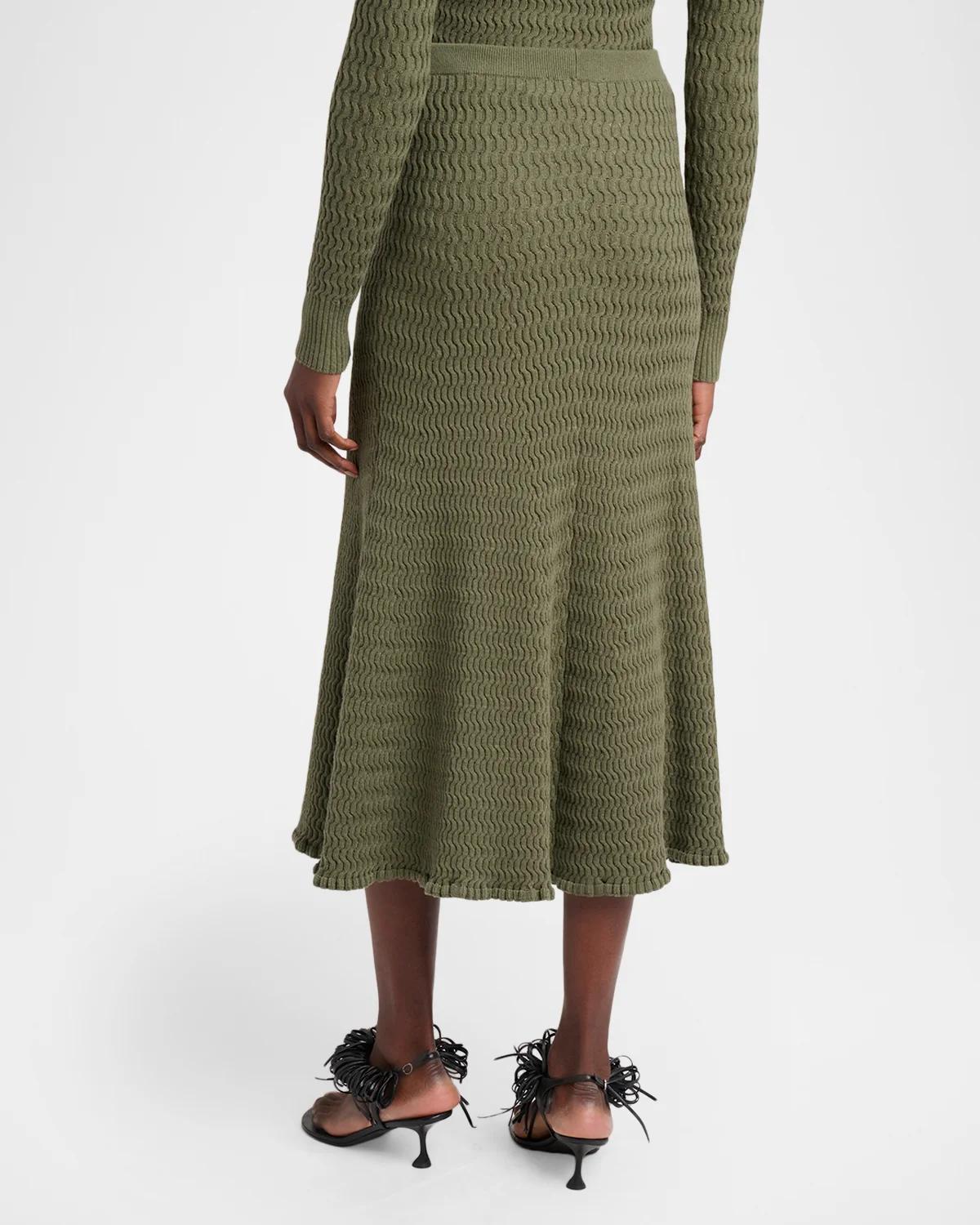 Magnolia Knit Midi Skirt - thumbnail 3