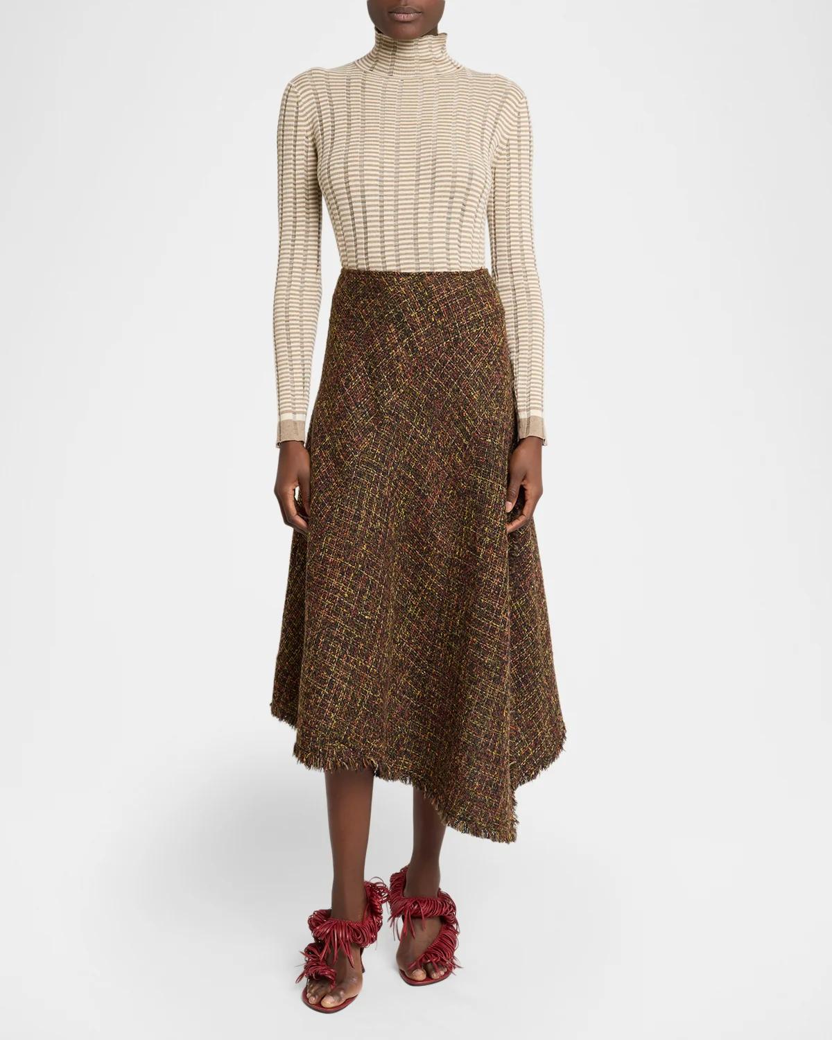 Layne Tweed Midi Skirt - thumbnail 2