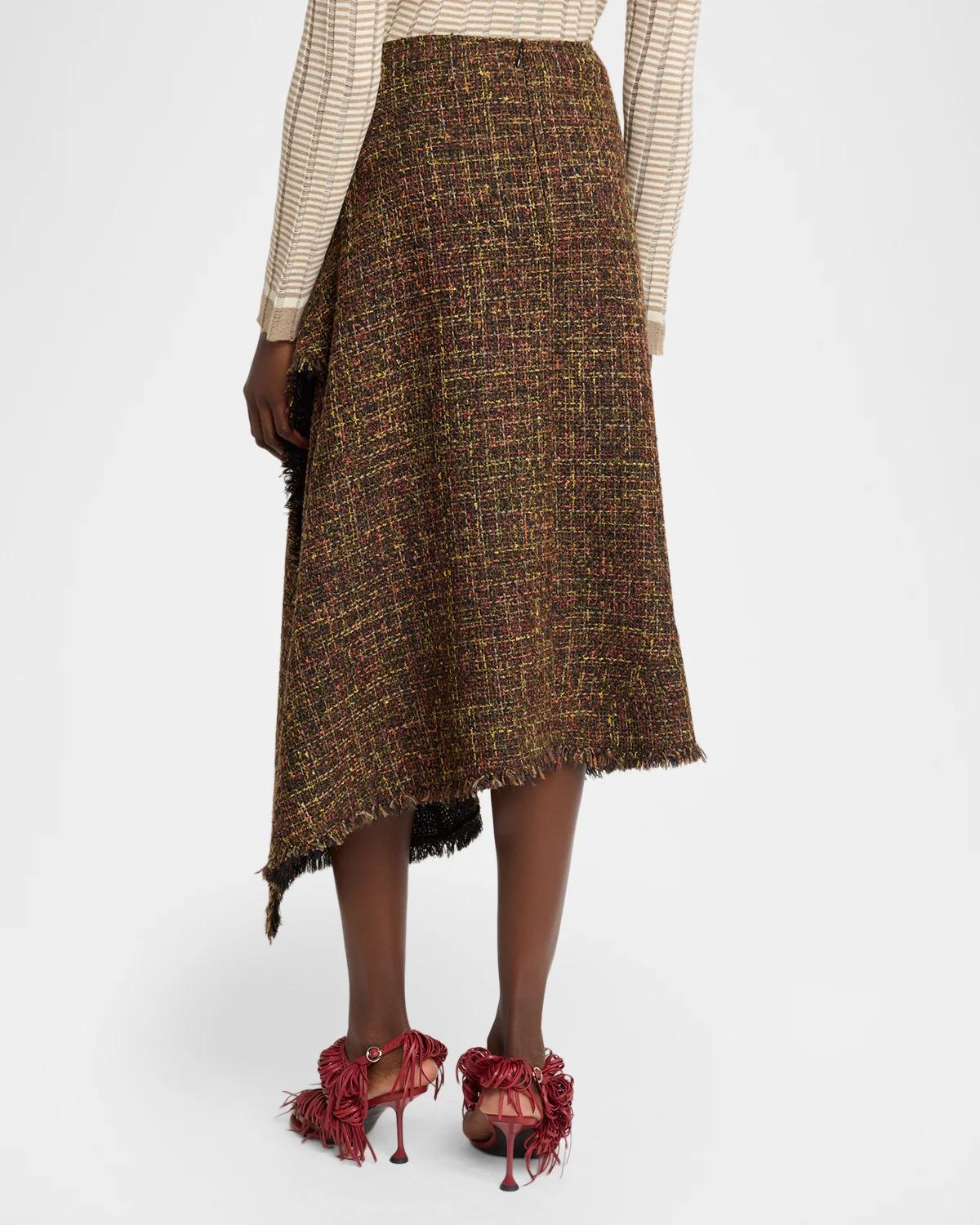 Layne Tweed Midi Skirt - thumbnail 3