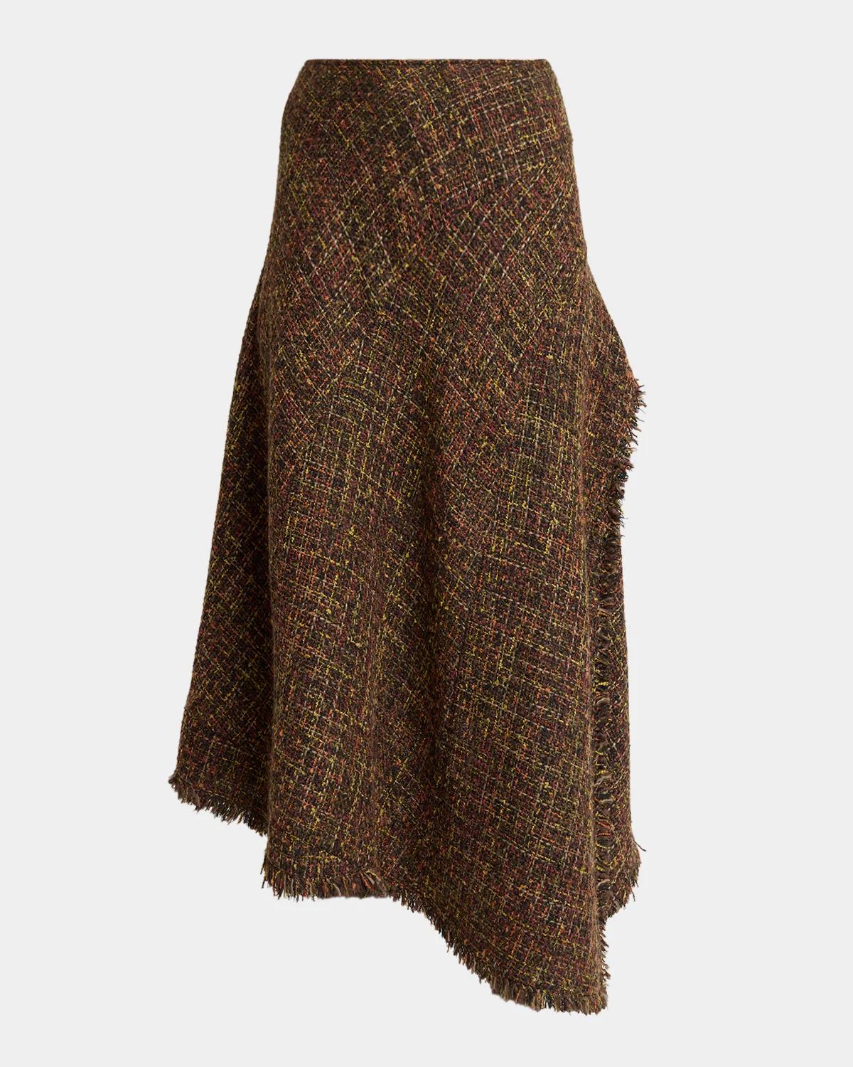 Layne Tweed Midi Skirt