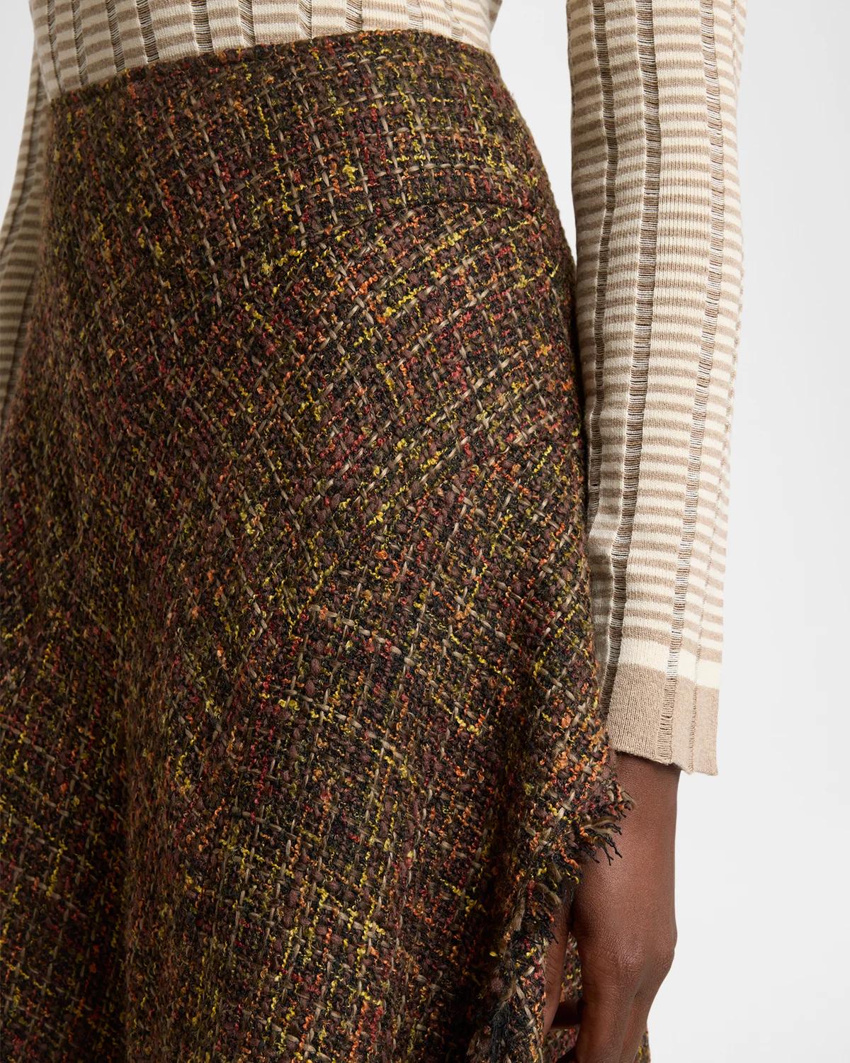 Layne Tweed Midi Skirt - thumbnail 5