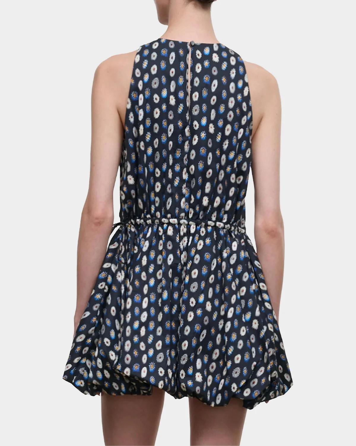 Molly Cotton Bubble-Hem Mini Dress - thumbnail 2