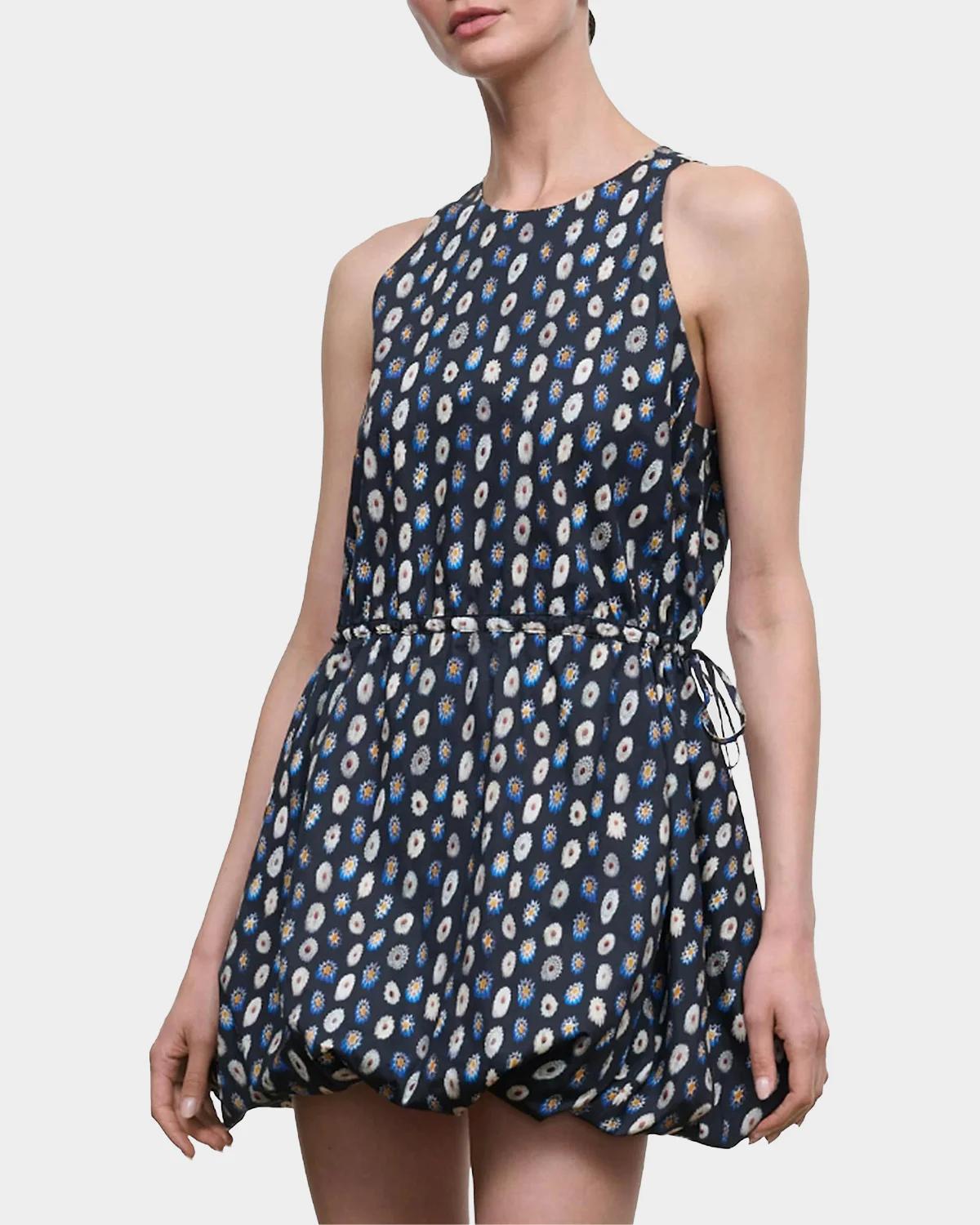 Molly Cotton Bubble-Hem Mini Dress - thumbnail 5