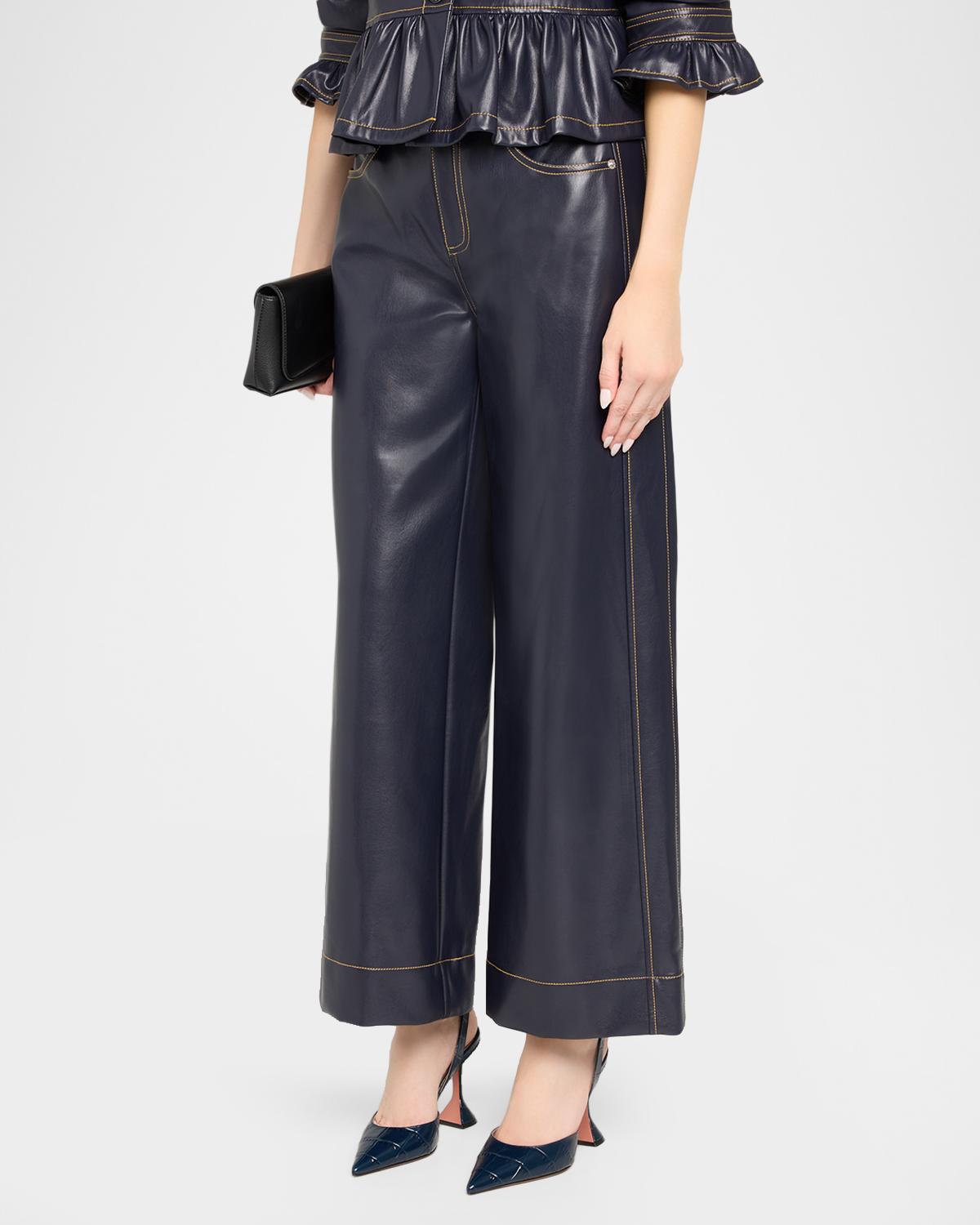 Faux-Leather Betsy Pants - thumbnail 4
