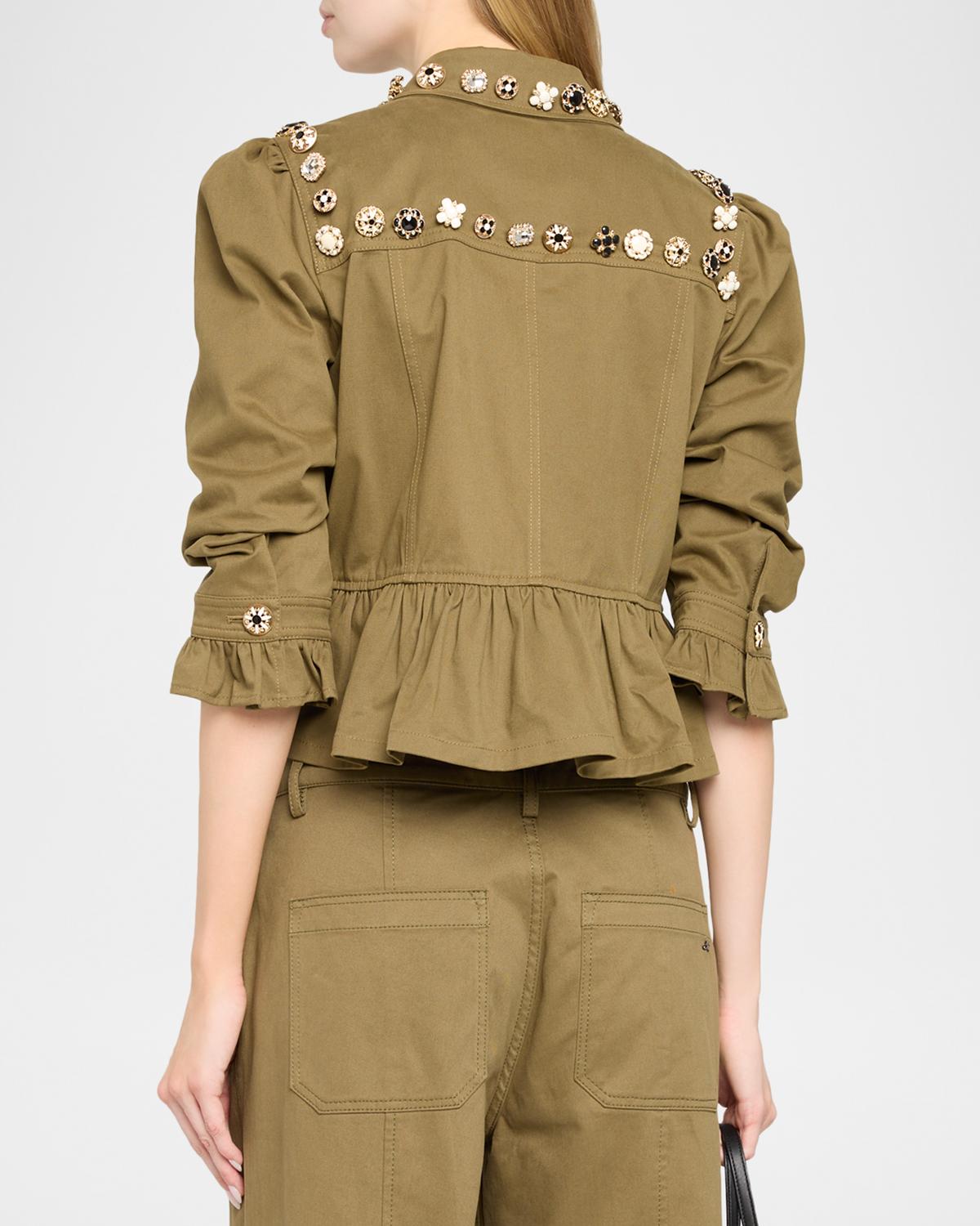 Mixed Buttons Delanie Jacket - thumbnail 3