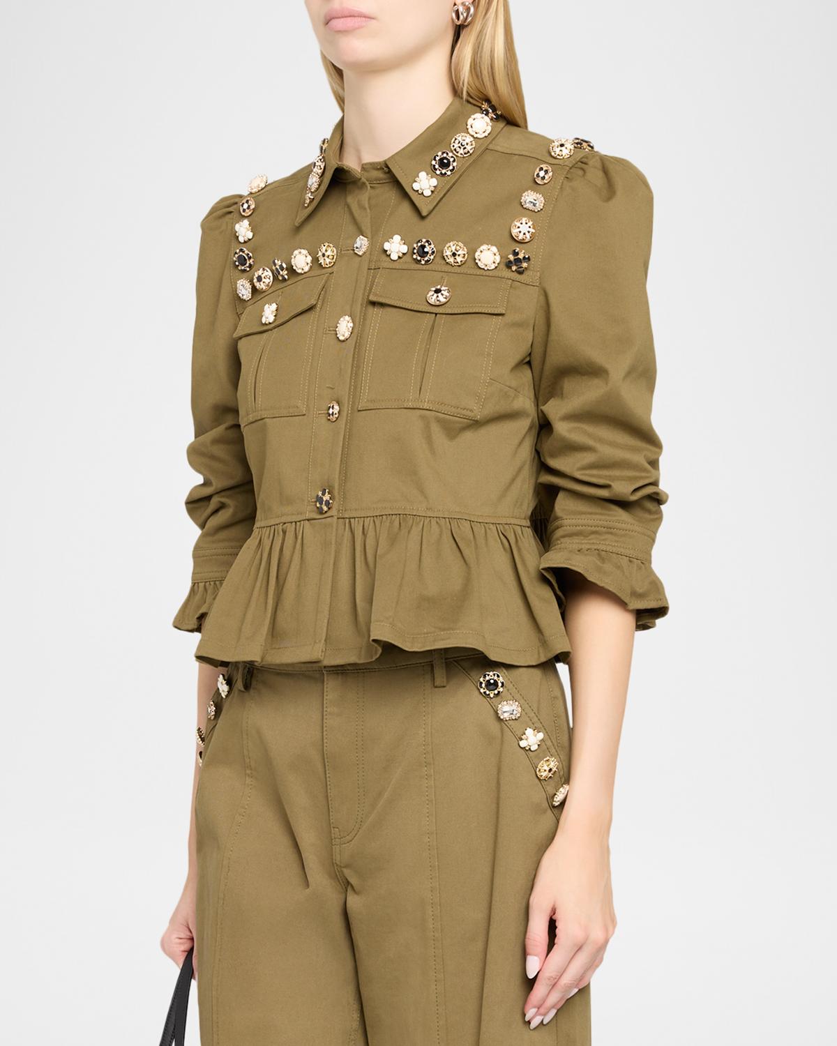 Mixed Buttons Delanie Jacket - thumbnail 4