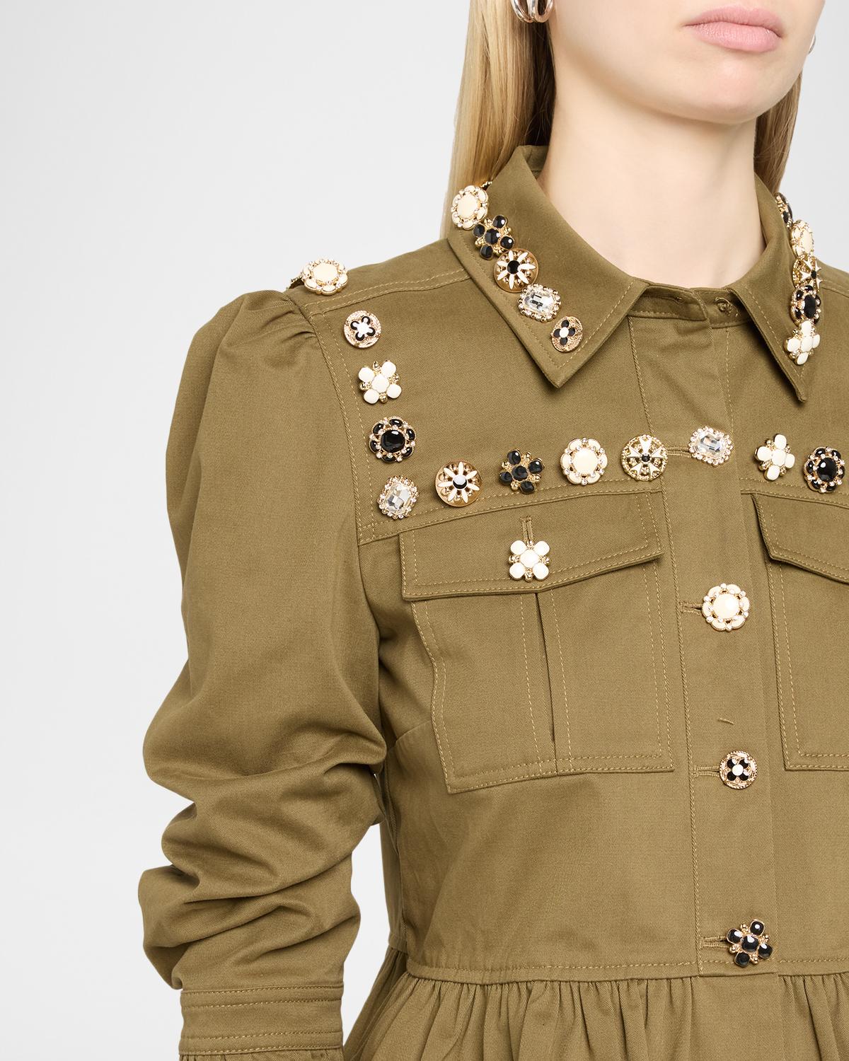 Mixed Buttons Delanie Jacket - thumbnail 5