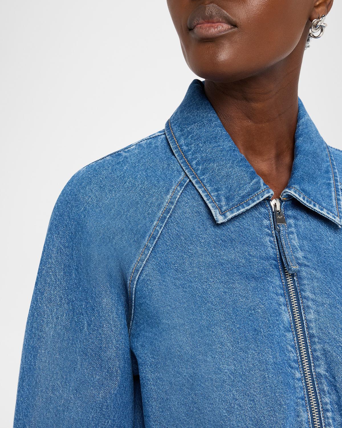 Briar Belted Denim Jacket - thumbnail 5