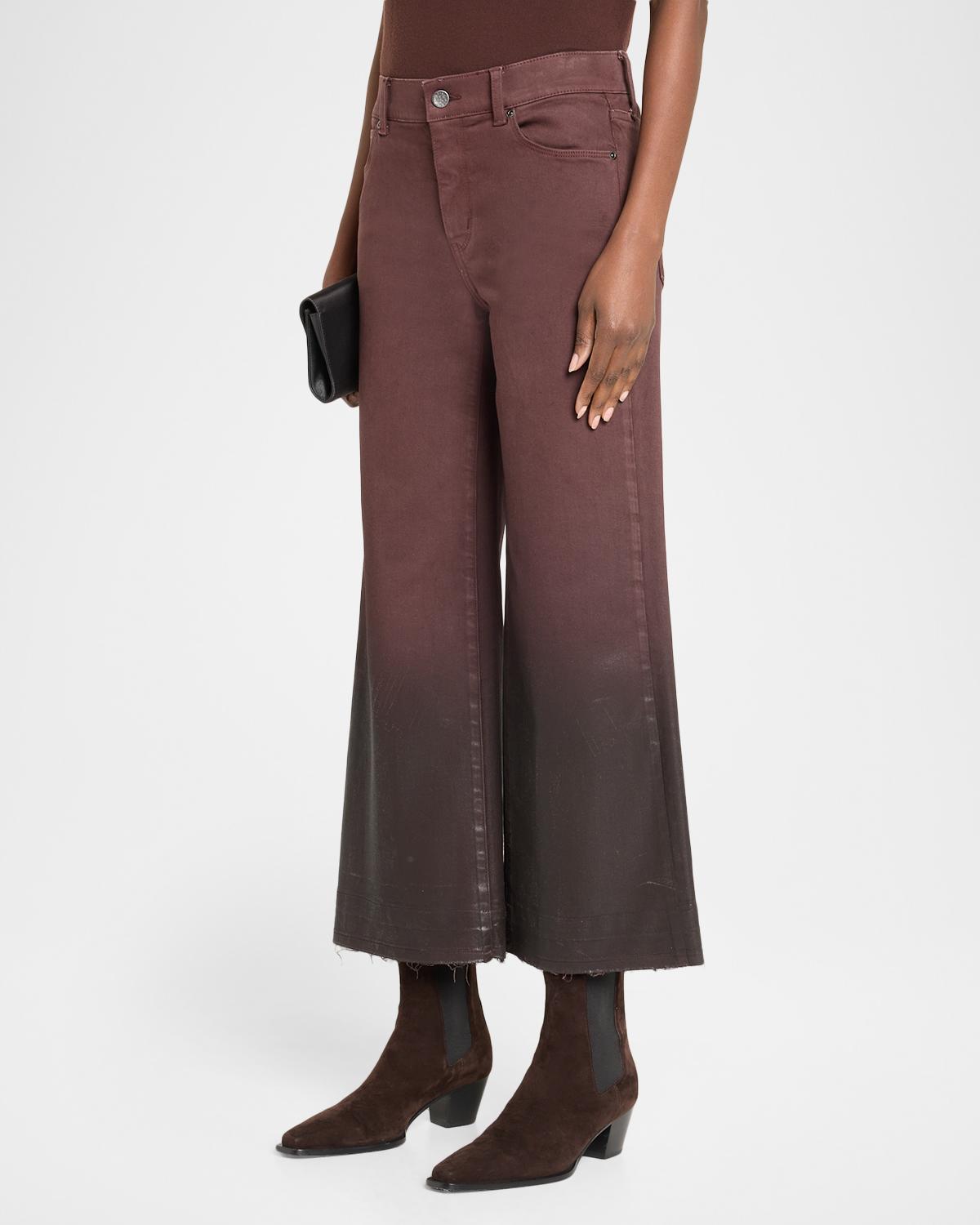 Rafaella Ombré Flared Crop Jeans - thumbnail 4