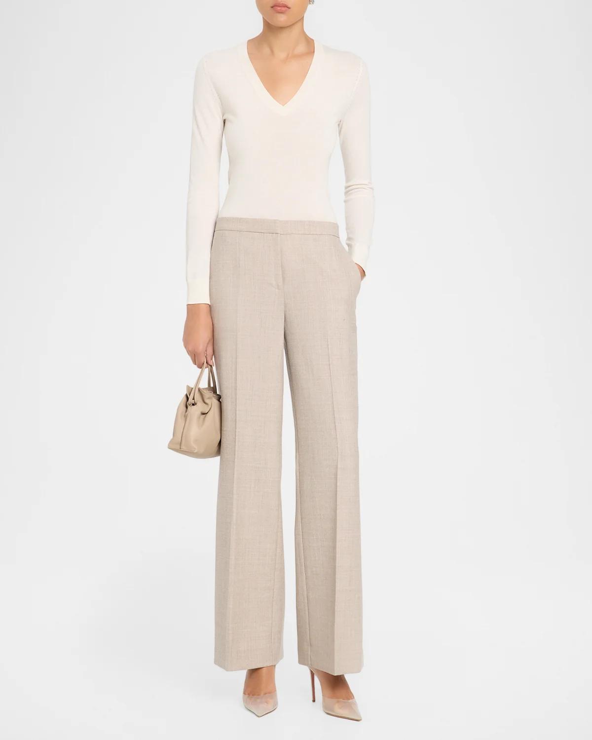 Beck Wool Brushed Twill Pants - thumbnail 2