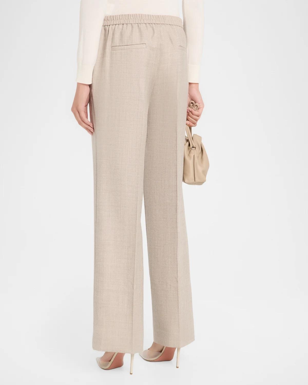 Beck Wool Brushed Twill Pants - thumbnail 3