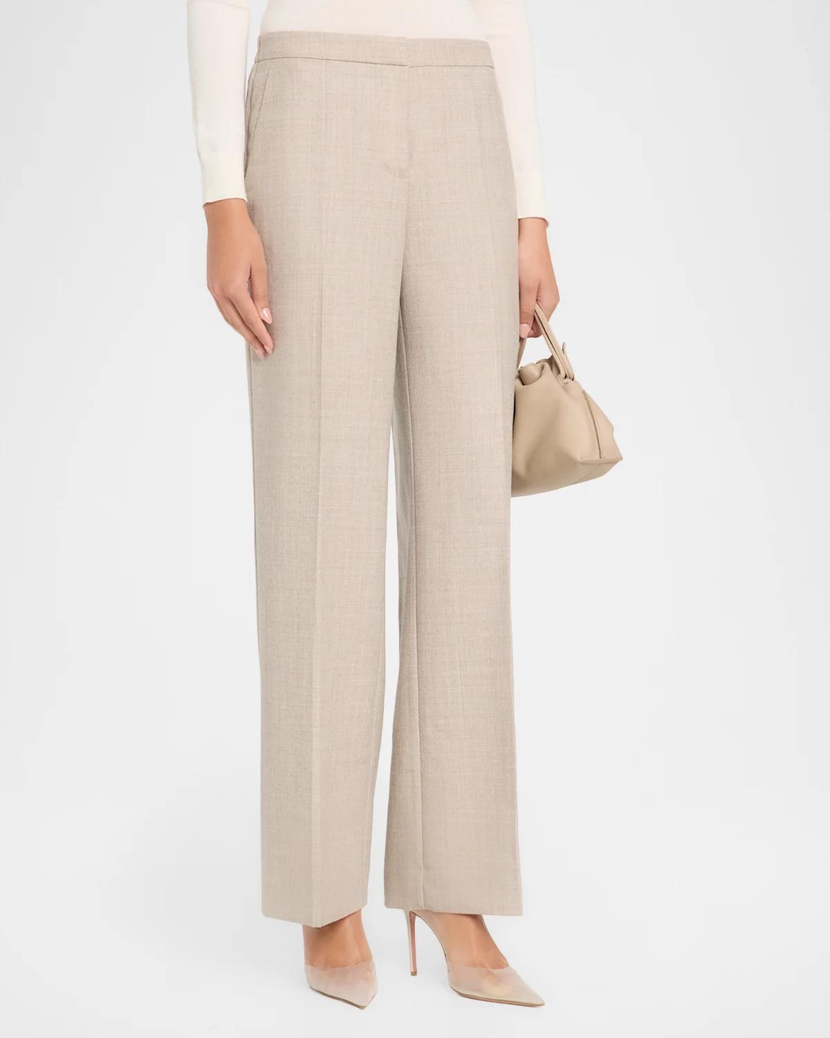 Beck Wool Brushed Twill Pants - thumbnail 4