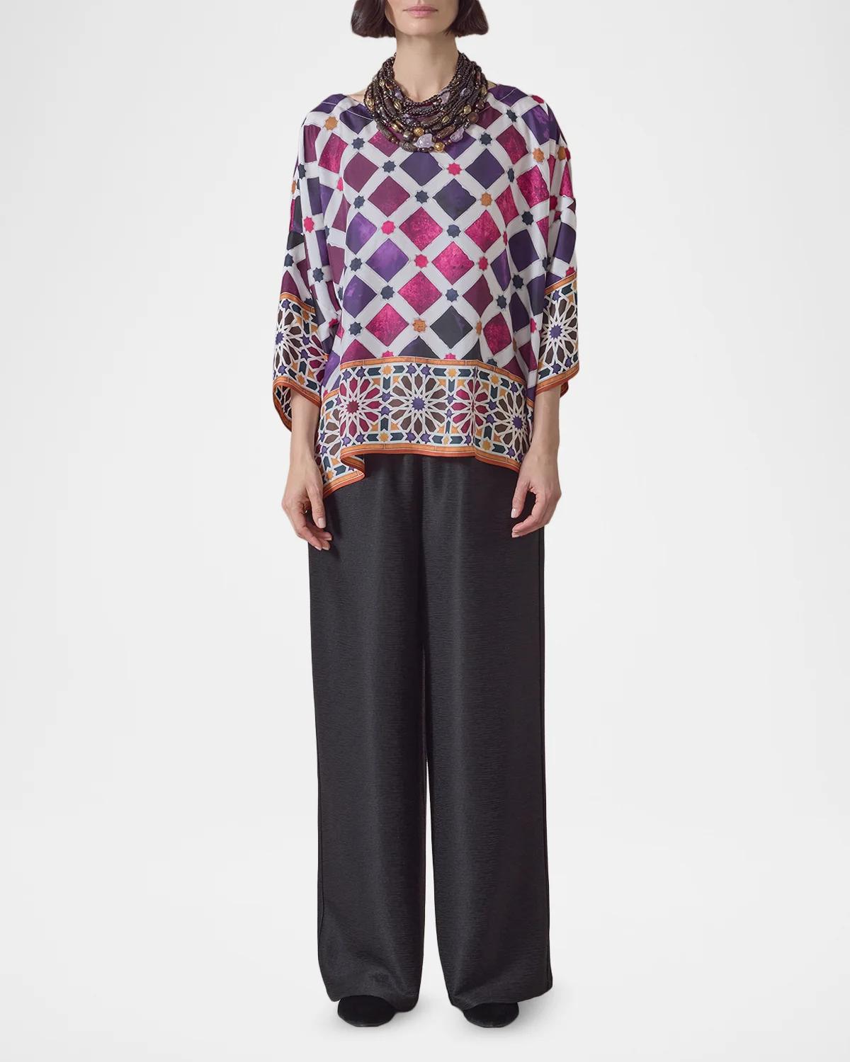 Wide Bateau Neck T-Shirt - Mid Plus Length - thumbnail 2