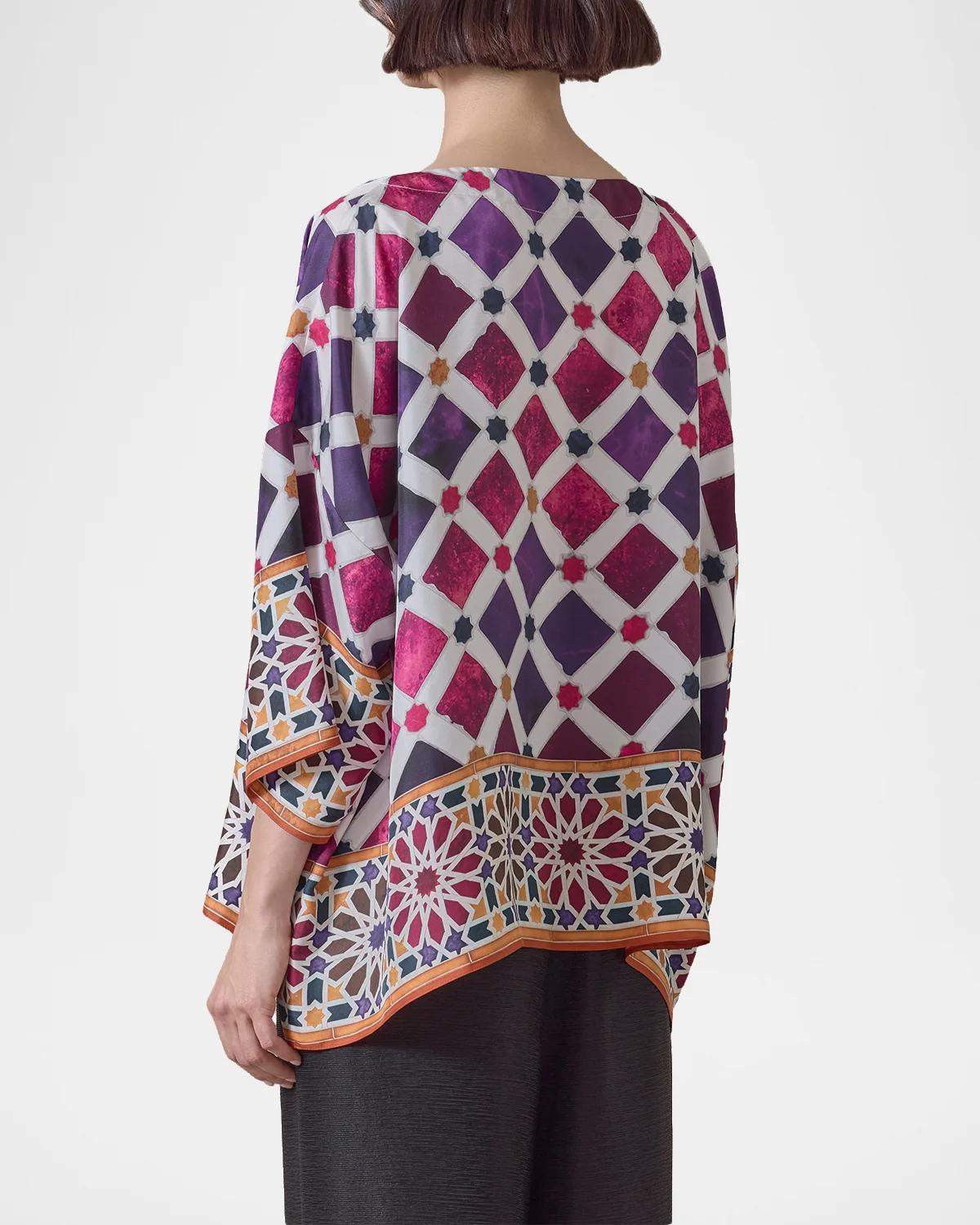 Wide Bateau Neck T-Shirt - Mid Plus Length - thumbnail 3