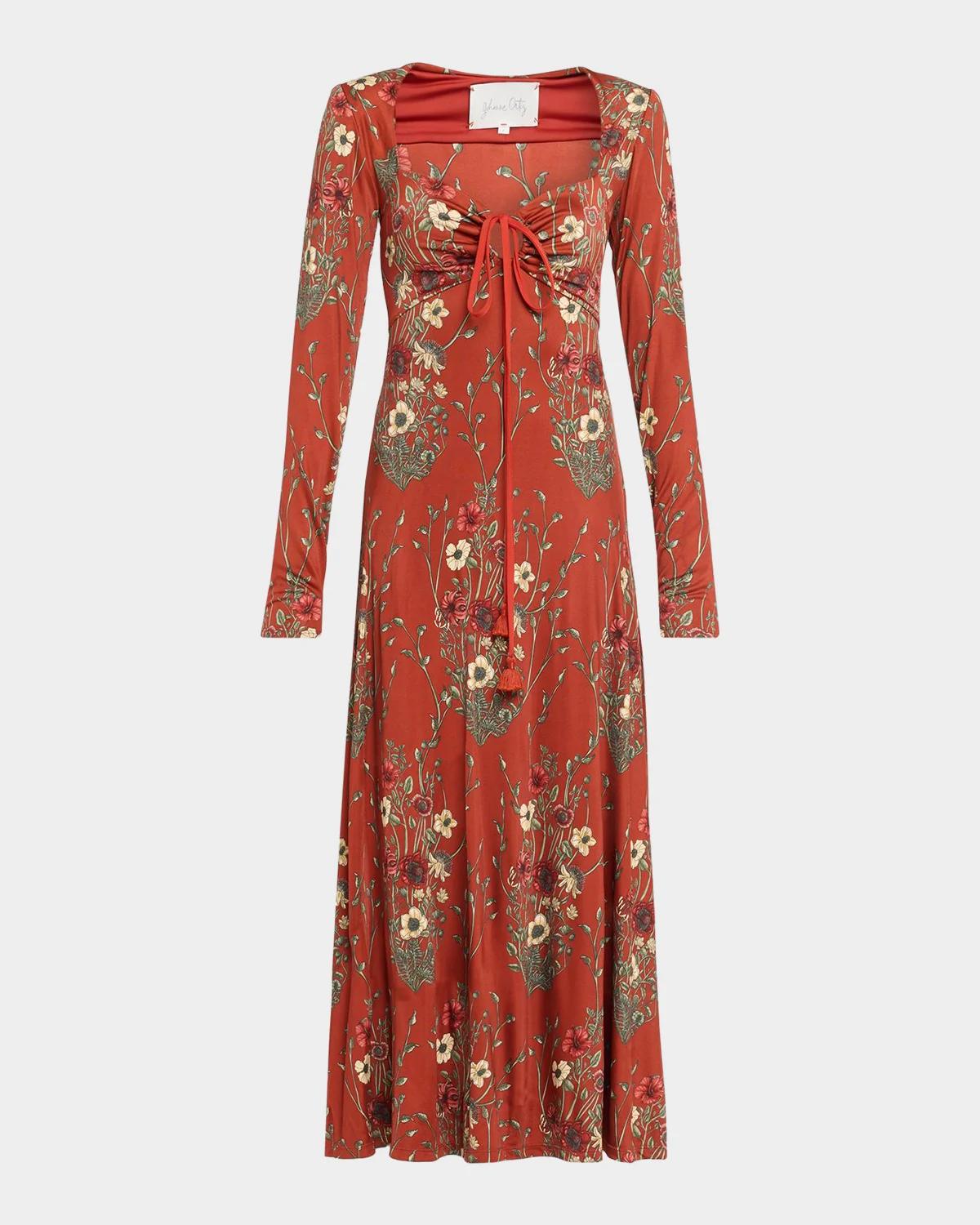 Festive Performance Ankle Dress