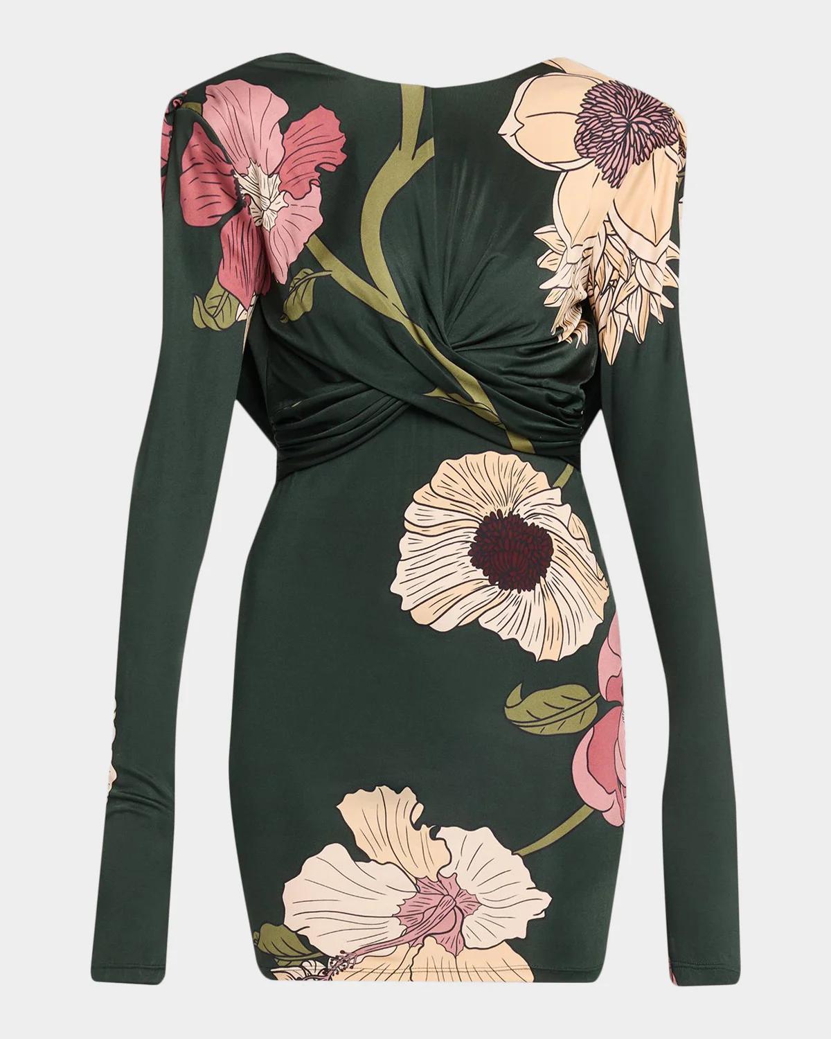 Playful Grace Jersey Mini Dress
